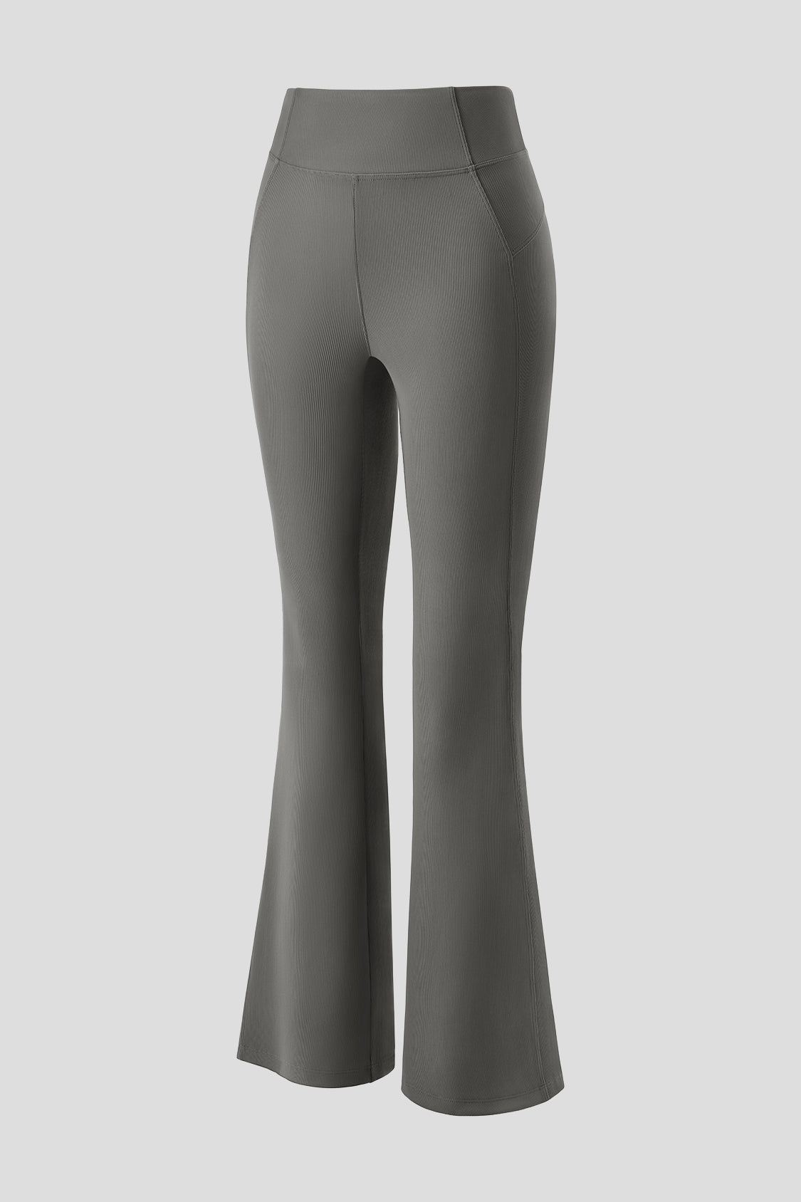 Women's High Elasticity Flared Pants - Stretchy Comfort Bootcut Trousers for Work, Casual & Yoga | Plus Size Options Available