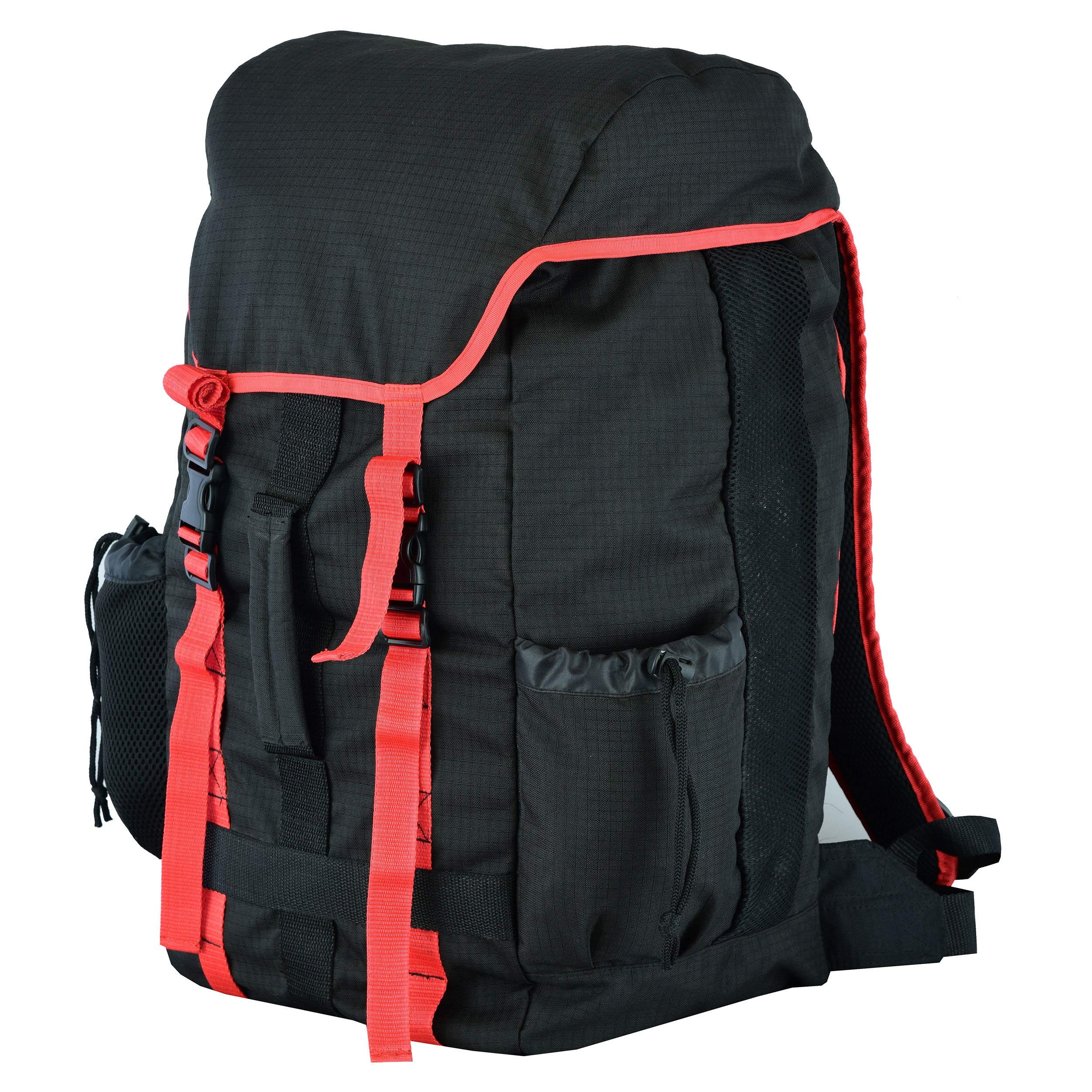Premium Brazilian Jiu-Jitsu Training Bag - Durable Black & Red BJJ Gear for MMA, Grappling & Martial Arts - Perfect for Gym, Competition & Travel