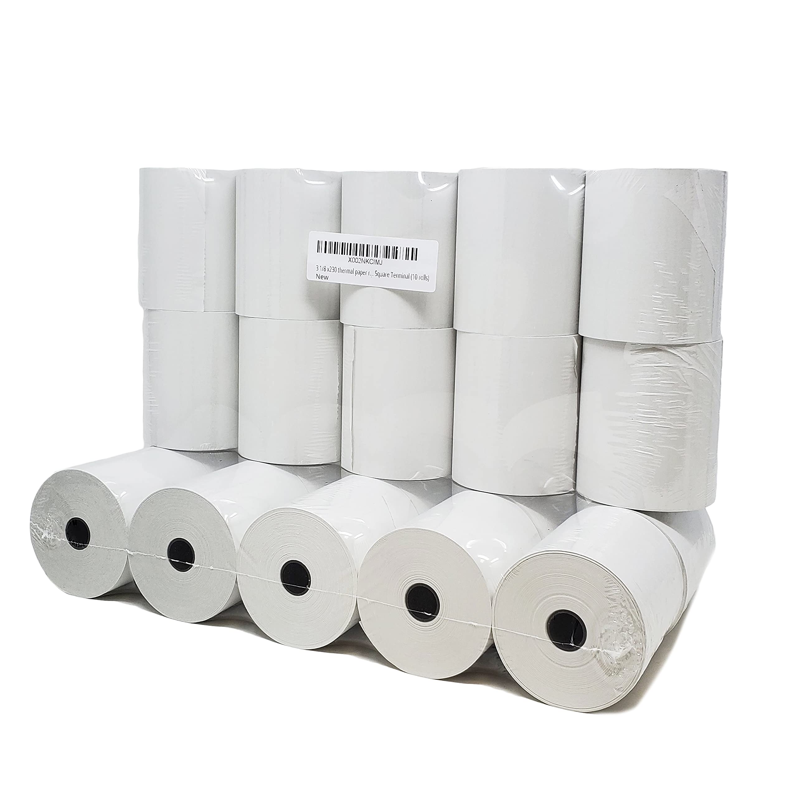 Premium BPA-Free POS Thermal Receipt Paper Rolls - 3 1/8
