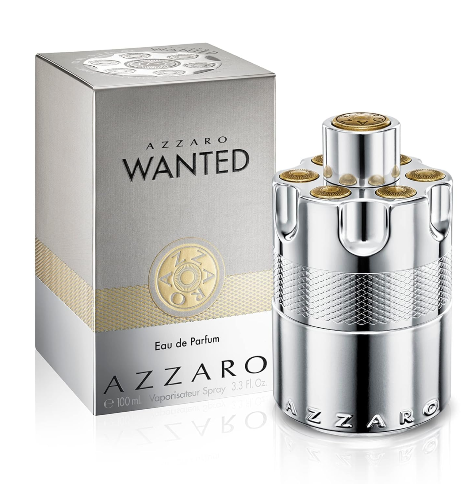 Azzaro Wanted Eau De Parfum for Men - Long-Lasting Fragrance Spray | Perfect for Date Night & Special Occasions