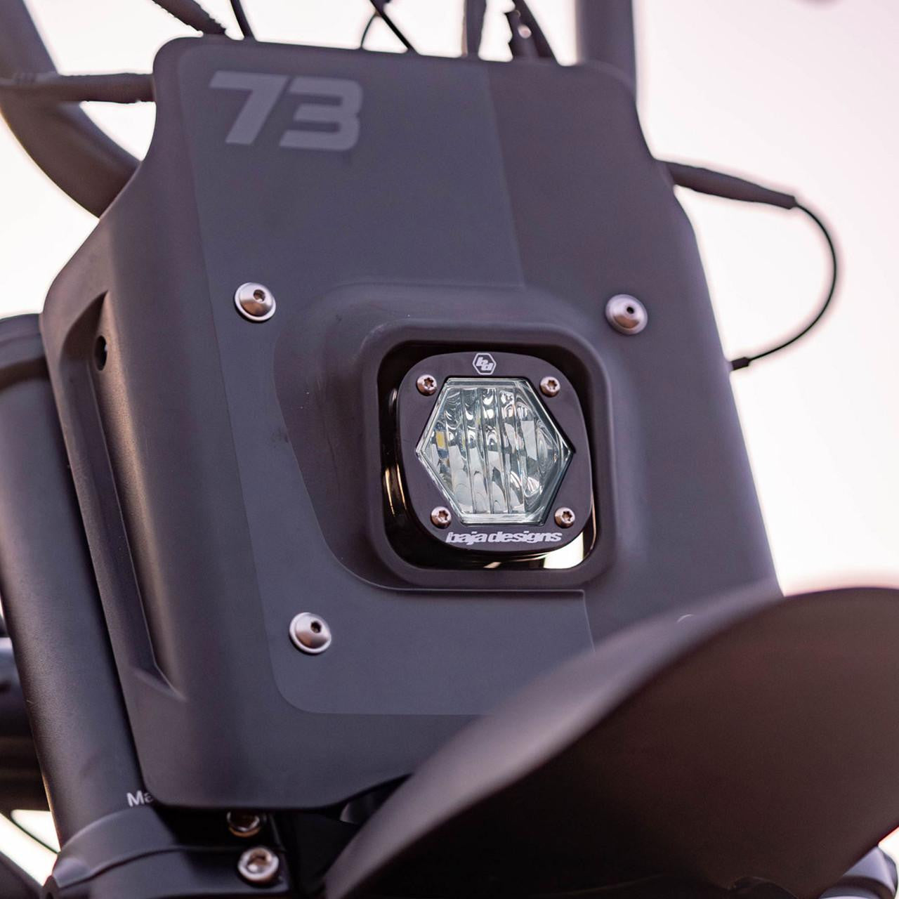 2024 Super73 S1 LED Headlight Kit - High Brightness Bike Light for Night Riding | Perfect for Electric Bikes, Commuting & Urban Adventures