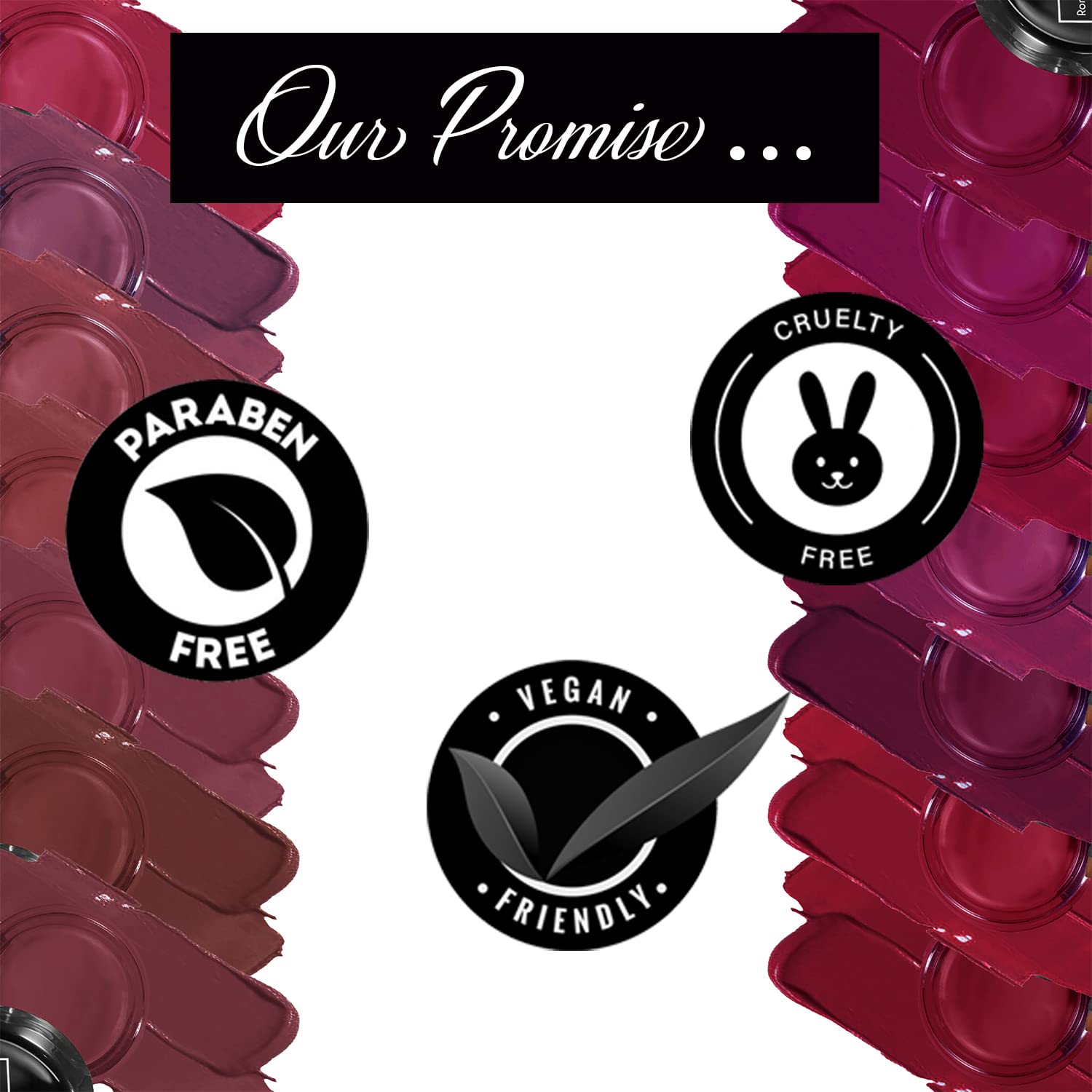 Ronzille Long Lasting Non-Transfer Lipstick with Aloe Vera & Calendula Oil - Congo Brown Matte Liquid Lipstick for All-Day Wear | Perfect for Work, Date Night & Special Occasions