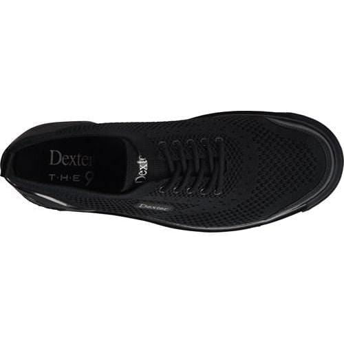 Dexter Men's THE 9 ST Black Bowling Shoes - Professional Comfort for League Play & Tournament Bowling