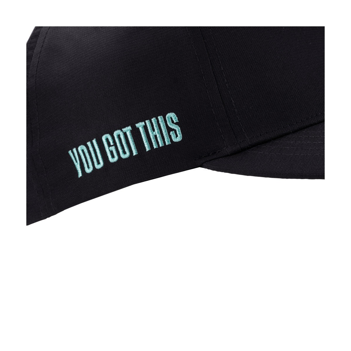 Head Boom Player Hat (Black/Mint) - Stylish Tennis & Golf Cap for Men & Women - Perfect for Outdoor Sports, Casual Wear & Sun Protection