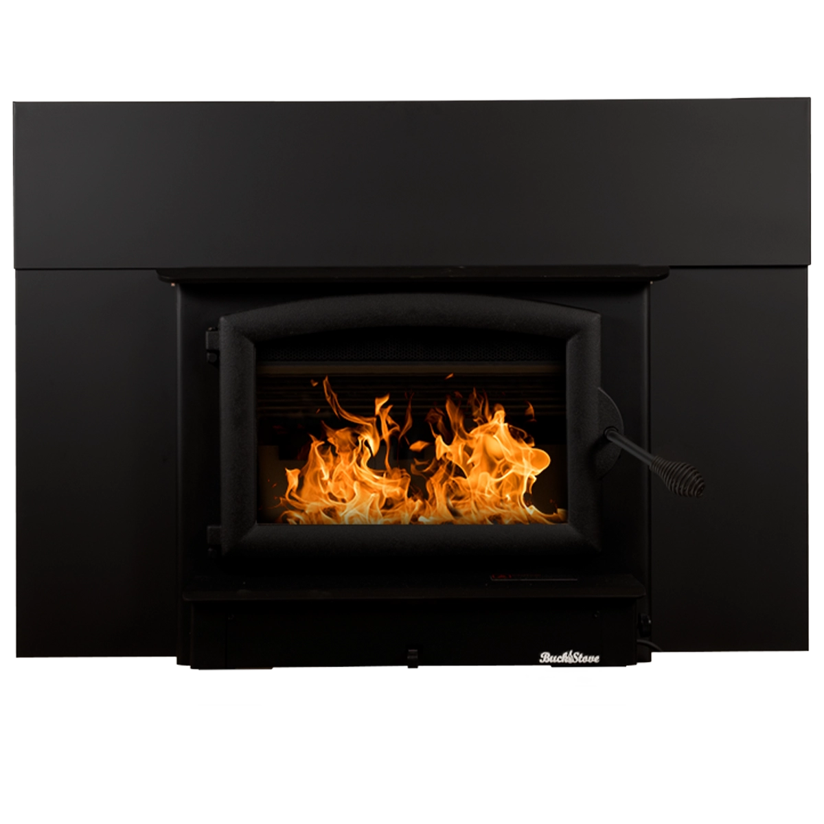 Buck Stove Model 74 Non-Catalytic Wood Burning Fireplace Insert with Blower - Efficient Home Heating for Living Rooms & Cabins