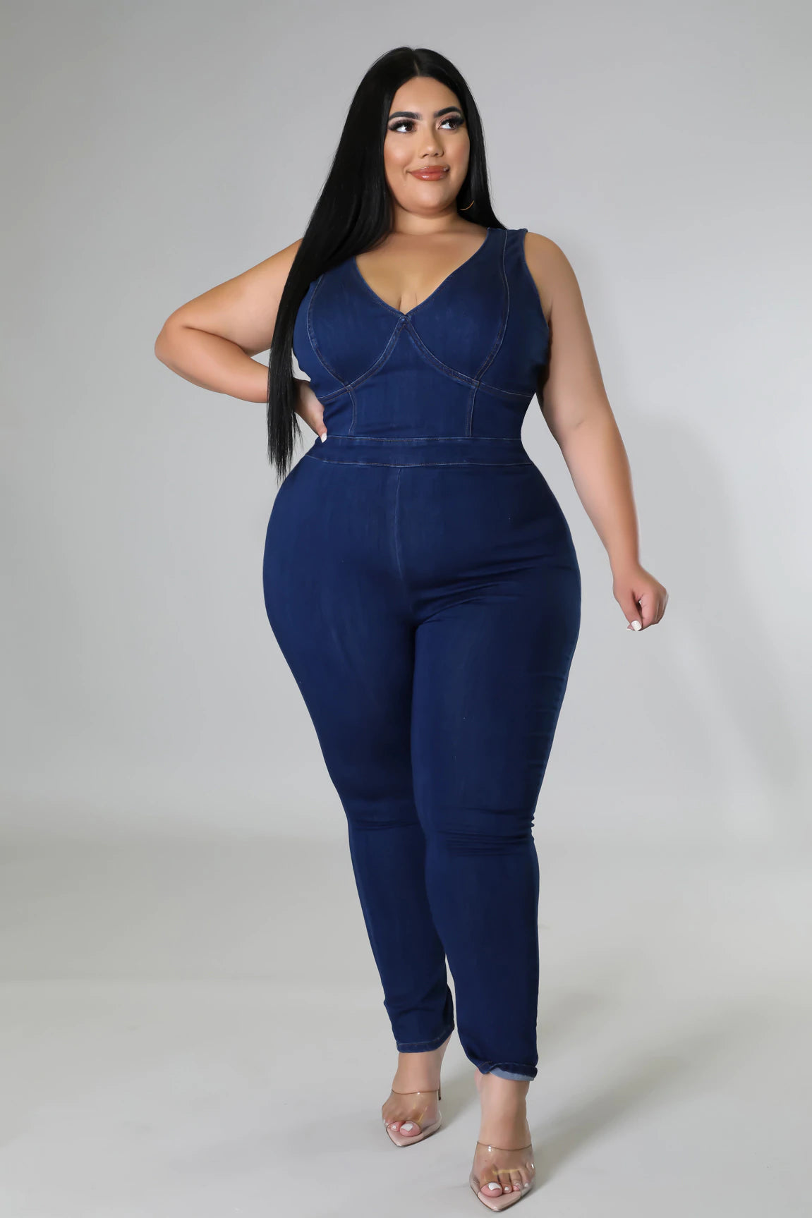 Adrian Curve Jumpsuit for Women - Stylish & Comfortable One-Piece Outfit for Casual Wear, Work & Date Night