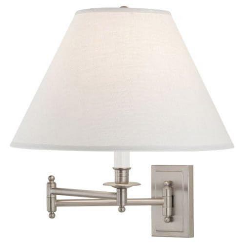 Robert Abbey B1504 ALT One Light Swing Arm Wall Sconce - Modern Adjustable Wall Lamp for Bedroom, Living Room & Office - Perfect for Reading, Task Lighting & Home Decor