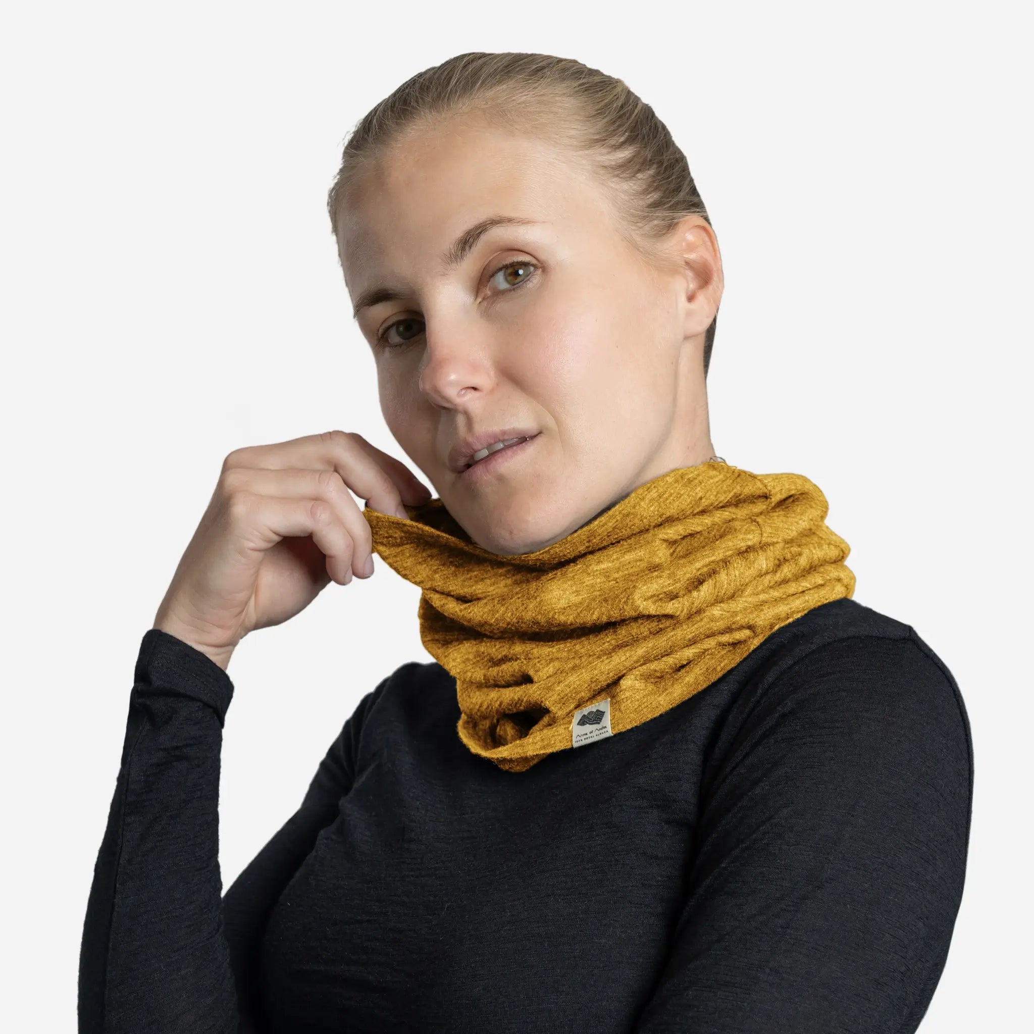 Alpaca Wool Neck Gaiter - 160 Ultralight Winter Scarf for Men & Women - Perfect for Skiing, Hiking, and Outdoor Activities
