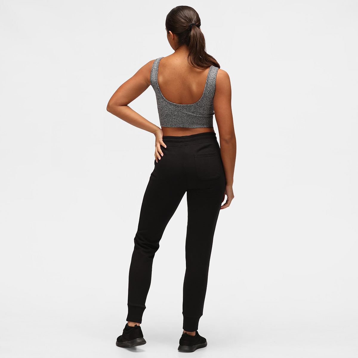 Stylish Black Athleisure Joggers for Women & Men - Comfortable Lounge & Workout Pants - Perfect for Yoga, Running, Gym & Casual Wear