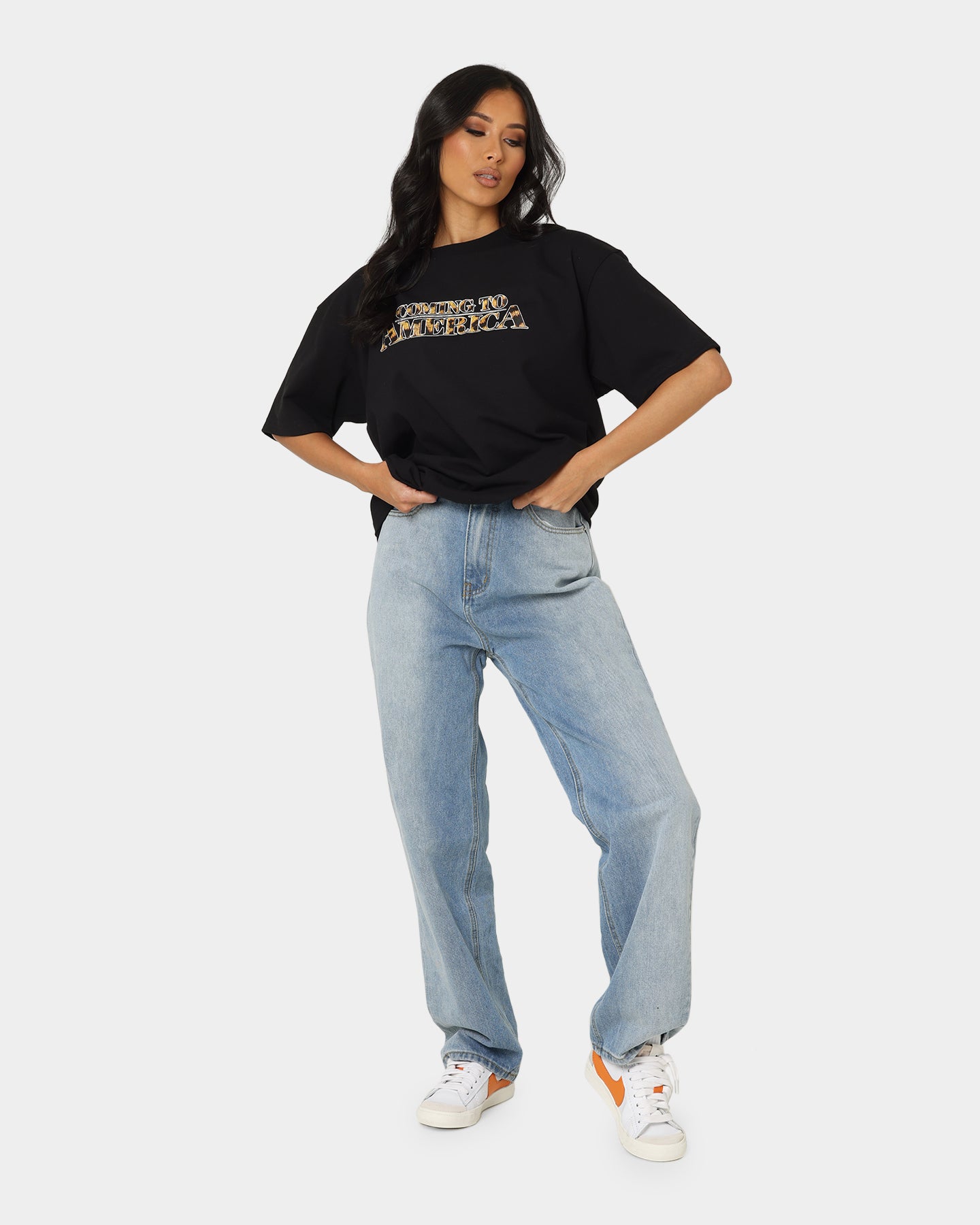 Coming To America T-Shirt - Black Vintage Movie Tee - American Thrift Style - Perfect for Casual Wear, Movie Nights & Retro Fashion