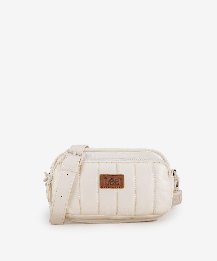 LEE Quilted Puffer Crossbody Bag for Women - Stylish Winter Shoulder Purse with Adjustable Strap - Perfect for Travel, Shopping & Daily Use
