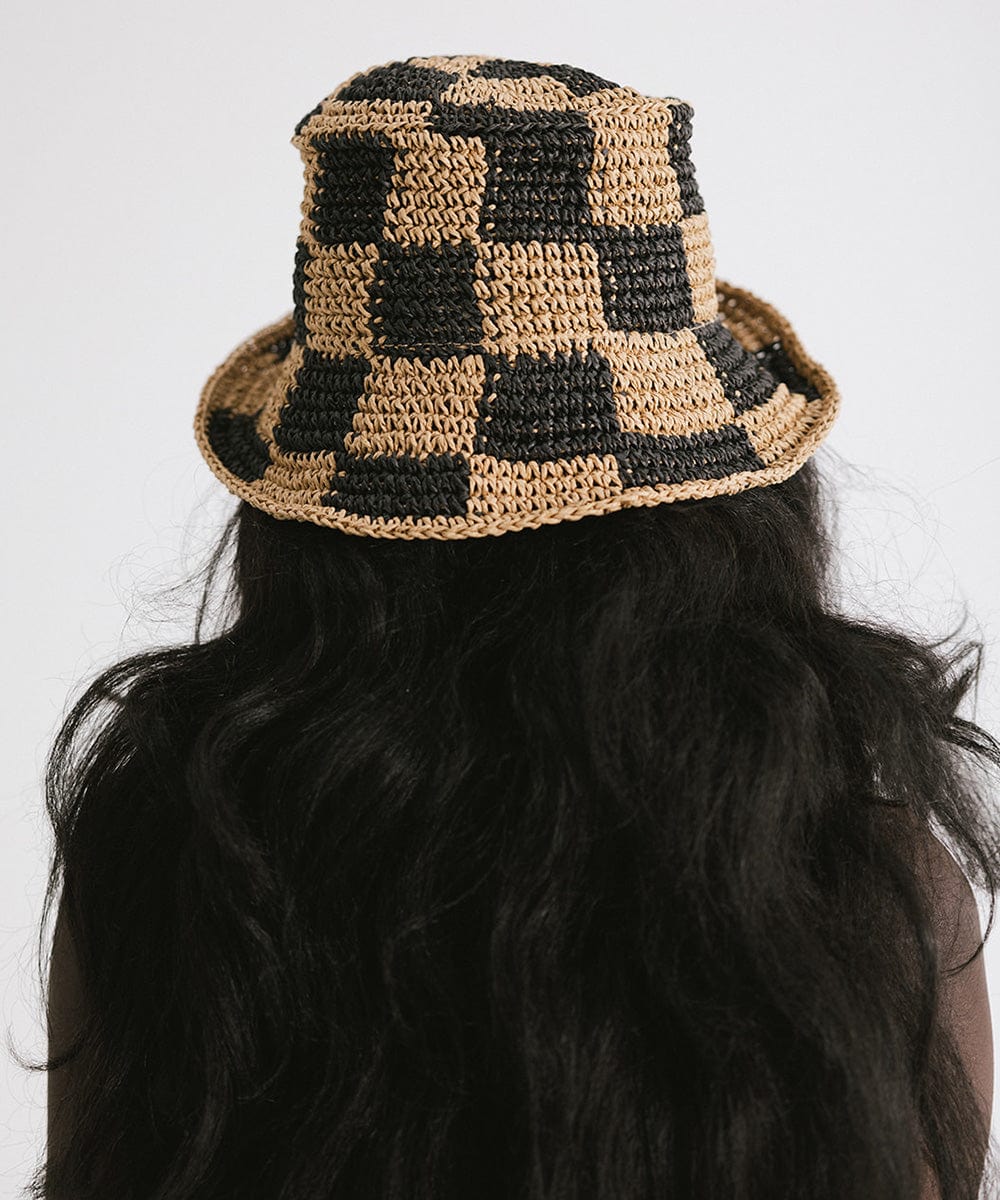 Crochet Packable Bucket Hat for Women - Breathable Summer Sun Hat with Wide Brim - Perfect for Beach, Travel, and Outdoor Activities