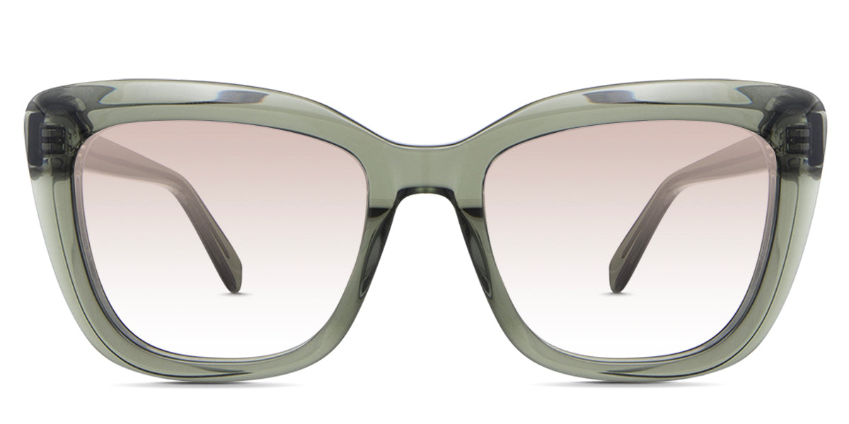 LESA Women's Prescription Tinted Glasses - Stylish & UV Protection for Reading, Driving & Outdoor Activities