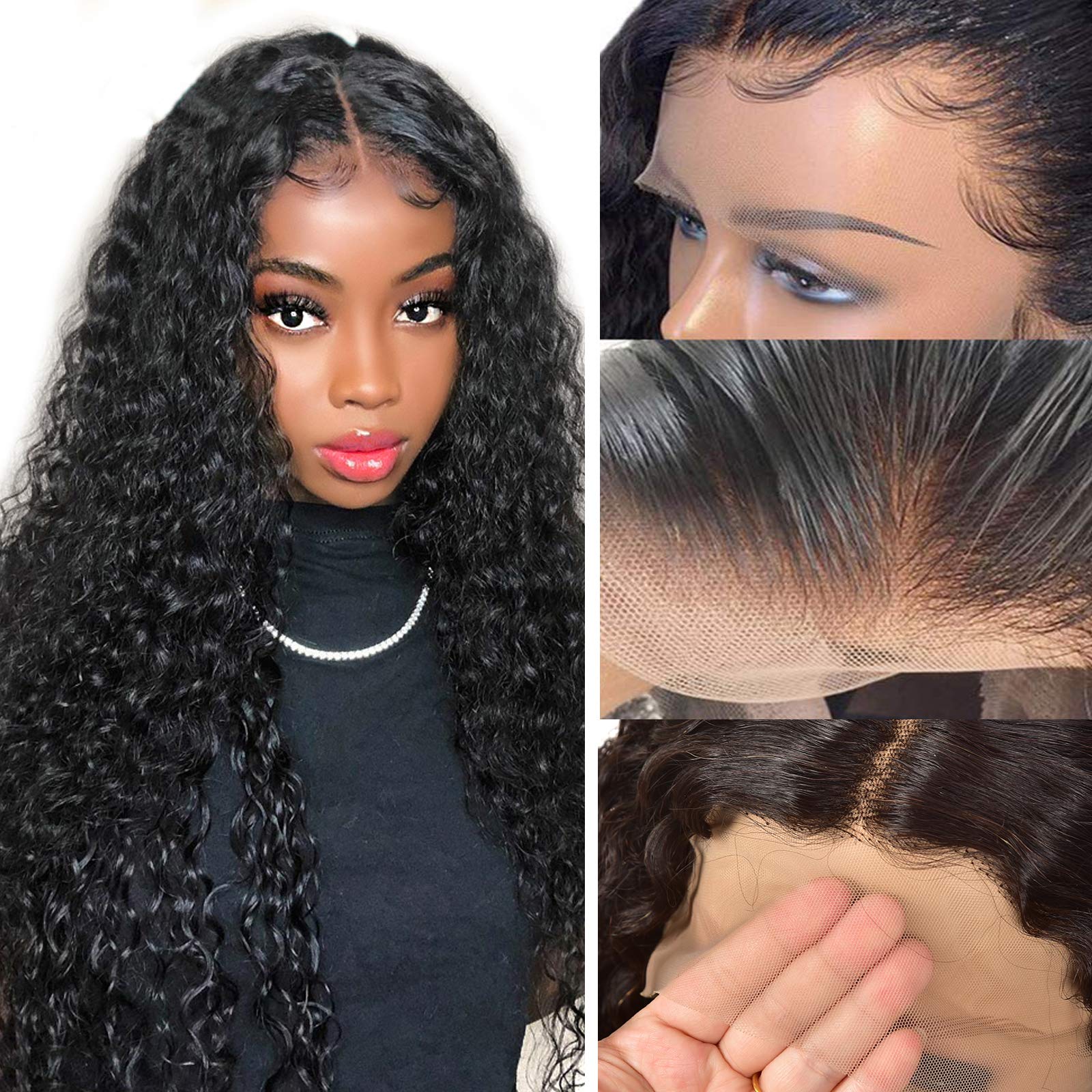 Brazilian Water Wave Lace Front Wig 26