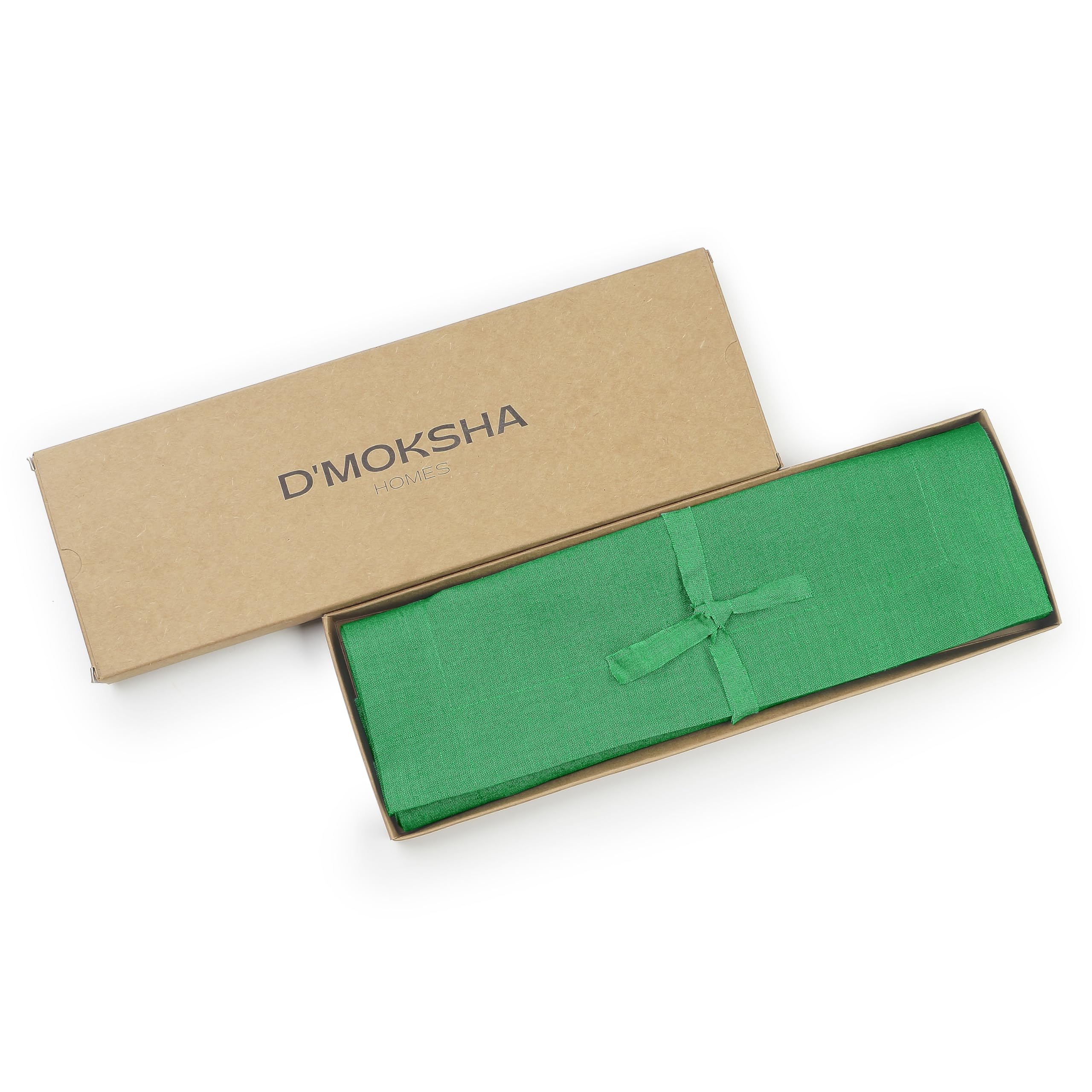 D'Moksha Homes 100% Pure Linen Placemats Set of 4 - 14