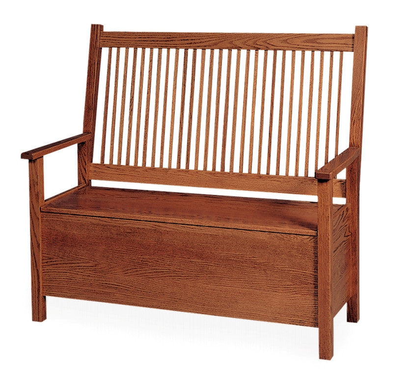 Vintage Style Alamo Mission Deacons Bench with Storage | Rustic Wooden Church Pew for Entryway, Hallway & Home Decor | Perfect for Farmhouse, Cottage & Traditional Interiors