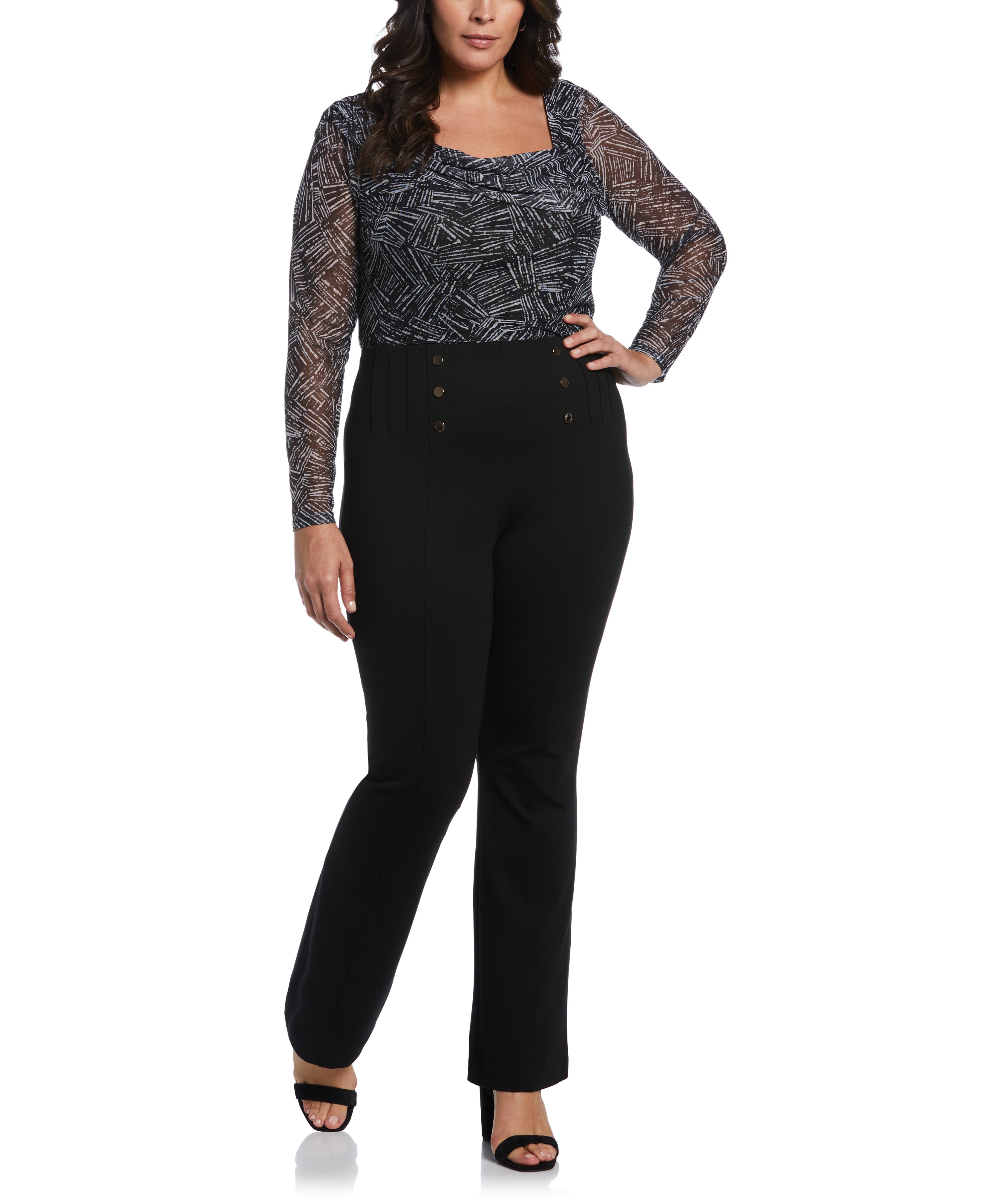 Stylish Printed Asymmetrical Mesh Top for Women - Trendy Summer Fashion Top - Perfect for Parties, Beach Outings & Casual Wear