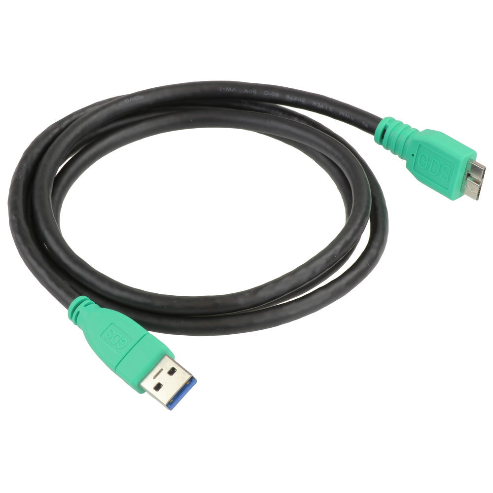 GDS® Genuine USB 3.0 High-Speed Data Transfer Cable (3ft/1m) - Compatible with PC, Laptop, Hard Drive & More - Fast Charging & Sync for Home & Office Use