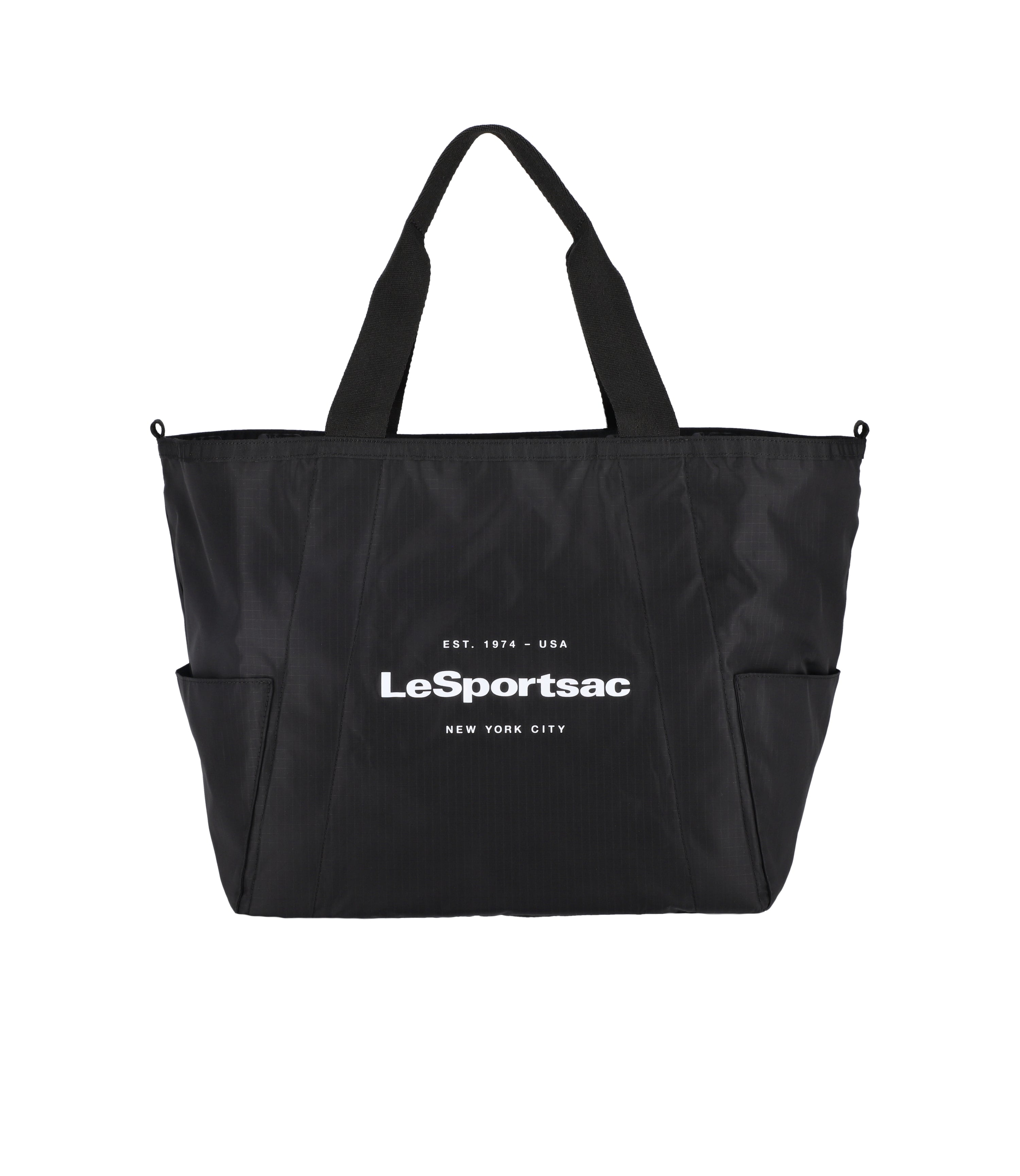 East West Reversible Pocket Tote Bag - Stylish Two-Way Handbag for Women, Perfect for Work, Travel & Shopping