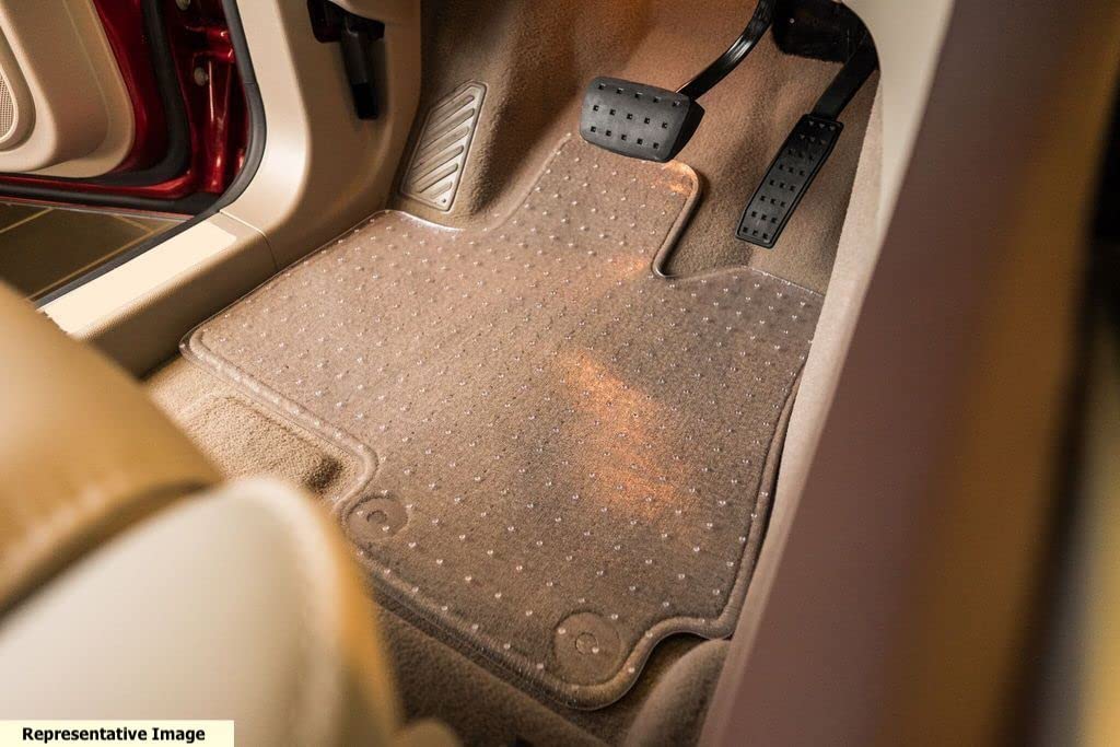 Premium Clear Floor Mats for Mercedes GLE-Class (2020-2023) - 1st & 2nd Row Protection | USA Made SUV Floor Liners | Waterproof & Anti-Slip Car Mats for All-Weather Use - Perfect for Family, Road Trips & Daily Commute