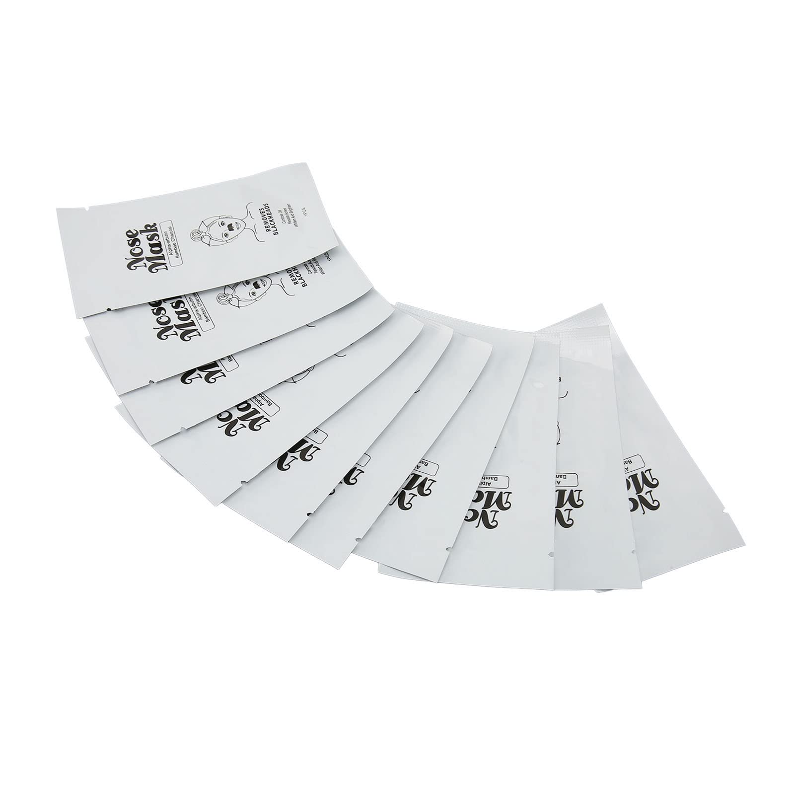 Blackhead Remover Nose Strips - 10pcs Pore Cleansing & Oil Control Mask for Clear Skin | Deep Cleansing, Skin Whitening & Blackhead Treatment | Perfect for Daily Skincare & Acne-Prone Skin