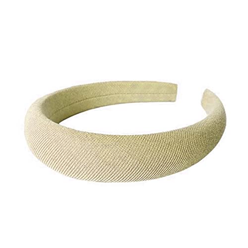orrowstu Girls Hair Clips - Non-Slip Ribbed Headbands for Kids, Solid Color Wide Hair Hoops & Hair Accessories - Perfect for School, Parties, and Daily Styling