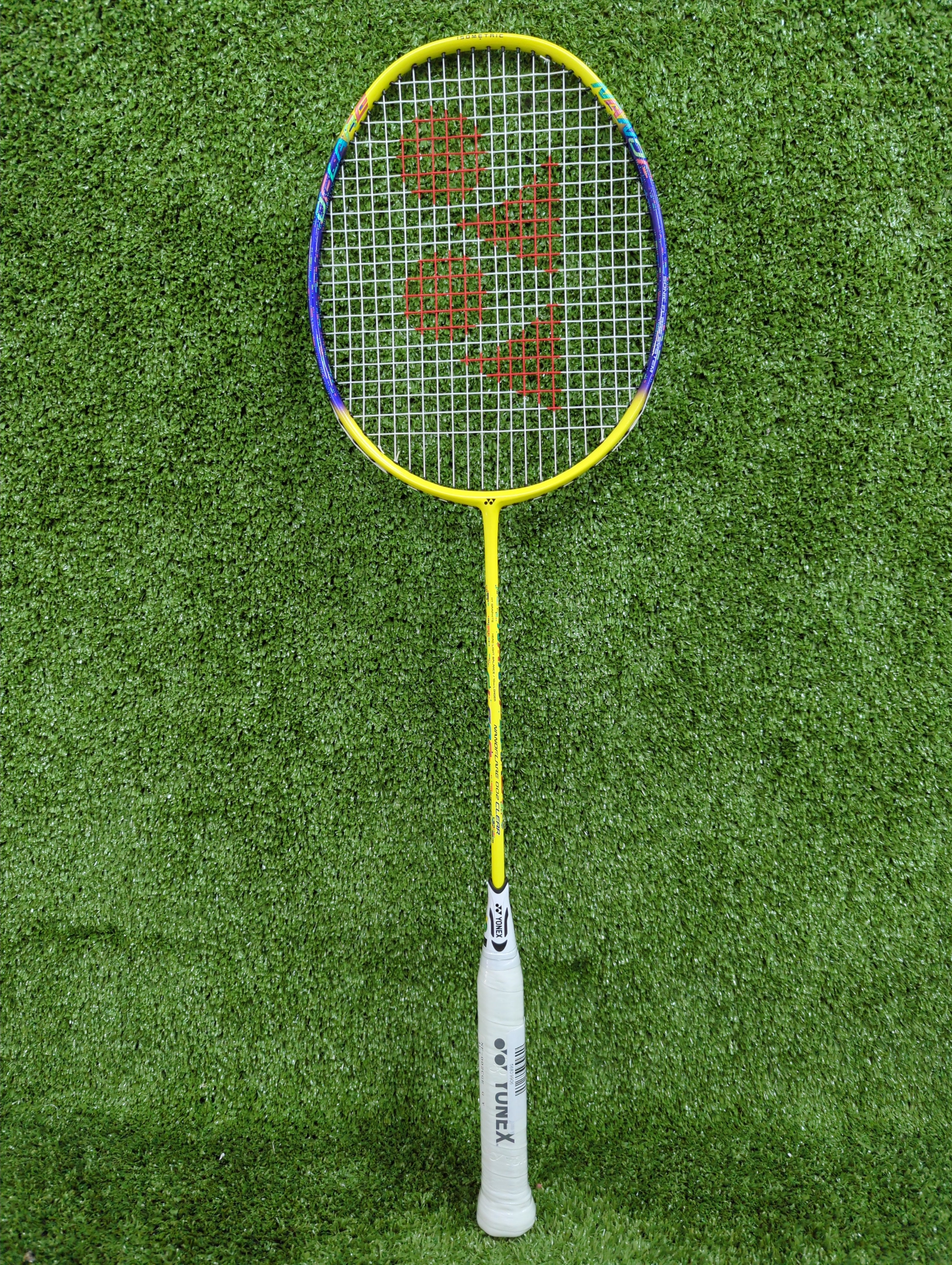 Yonex Nanoflare 002 Clear Yellow Badminton Racket - Prestrung Professional Badminton Racquet for Advanced Players | Perfect for Tournaments & Training | Made in China