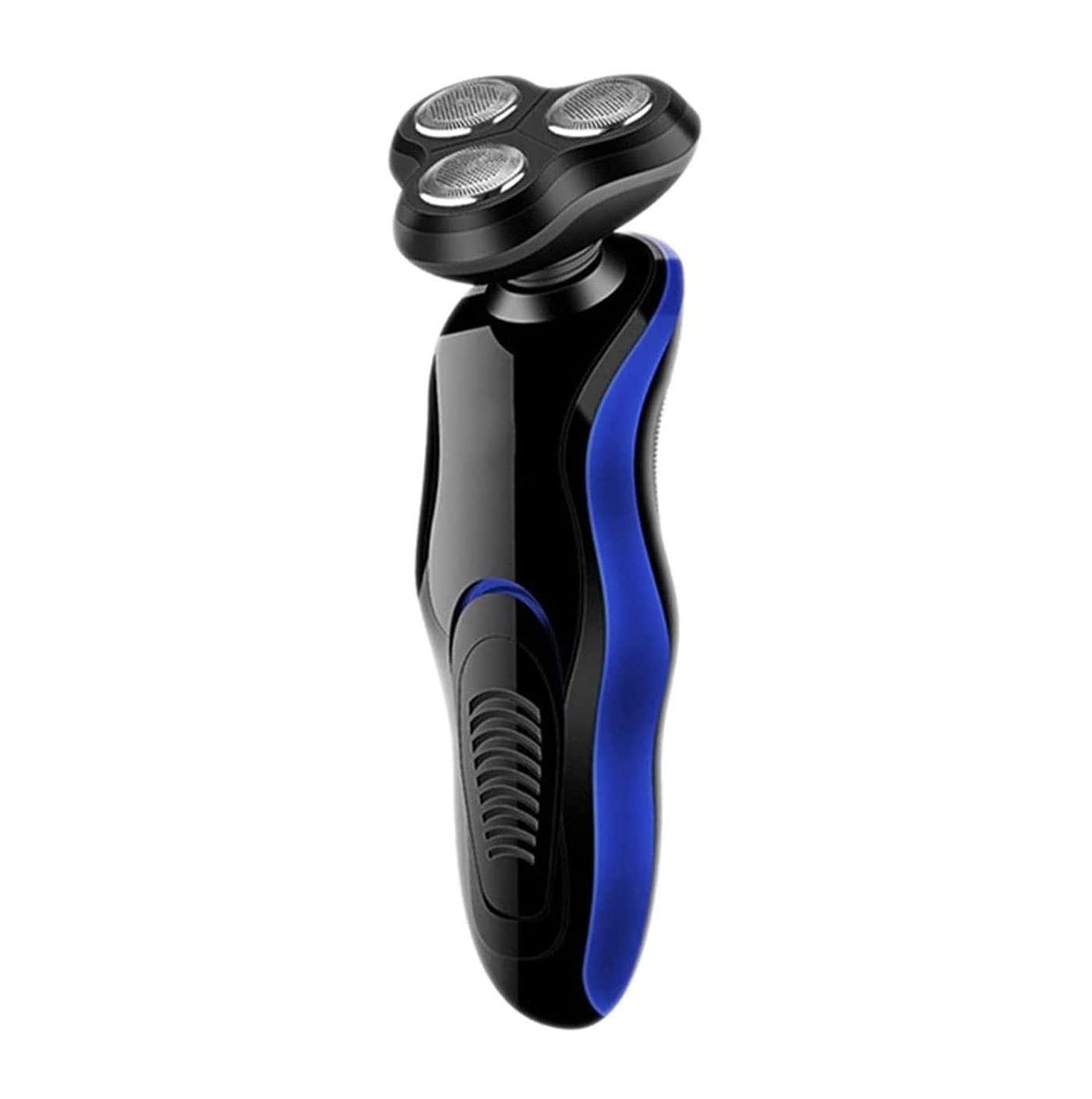 4-in-1 Rotary Electric Razor for Men - Wet/Dry Cordless Shaver with USB Charging & Waterproof Design - Complete Grooming Kit for Face, Head & Body Shaving - Perfect for Travel, Gym & Daily Use (Black)