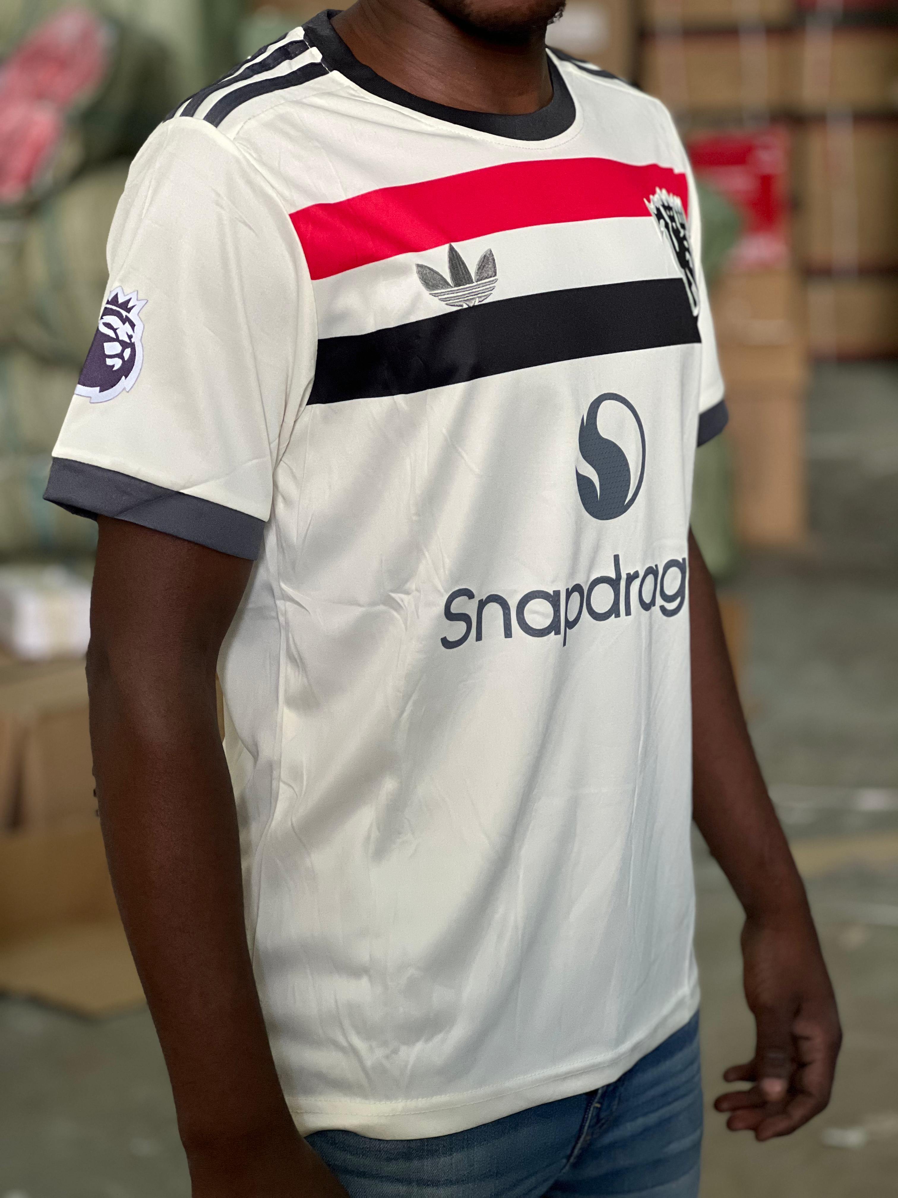 Manchester United Away Jersey 2023 - Authentic Fan Version Soccer Shirt for Men & Women - Perfect for Matchdays & Casual Wear