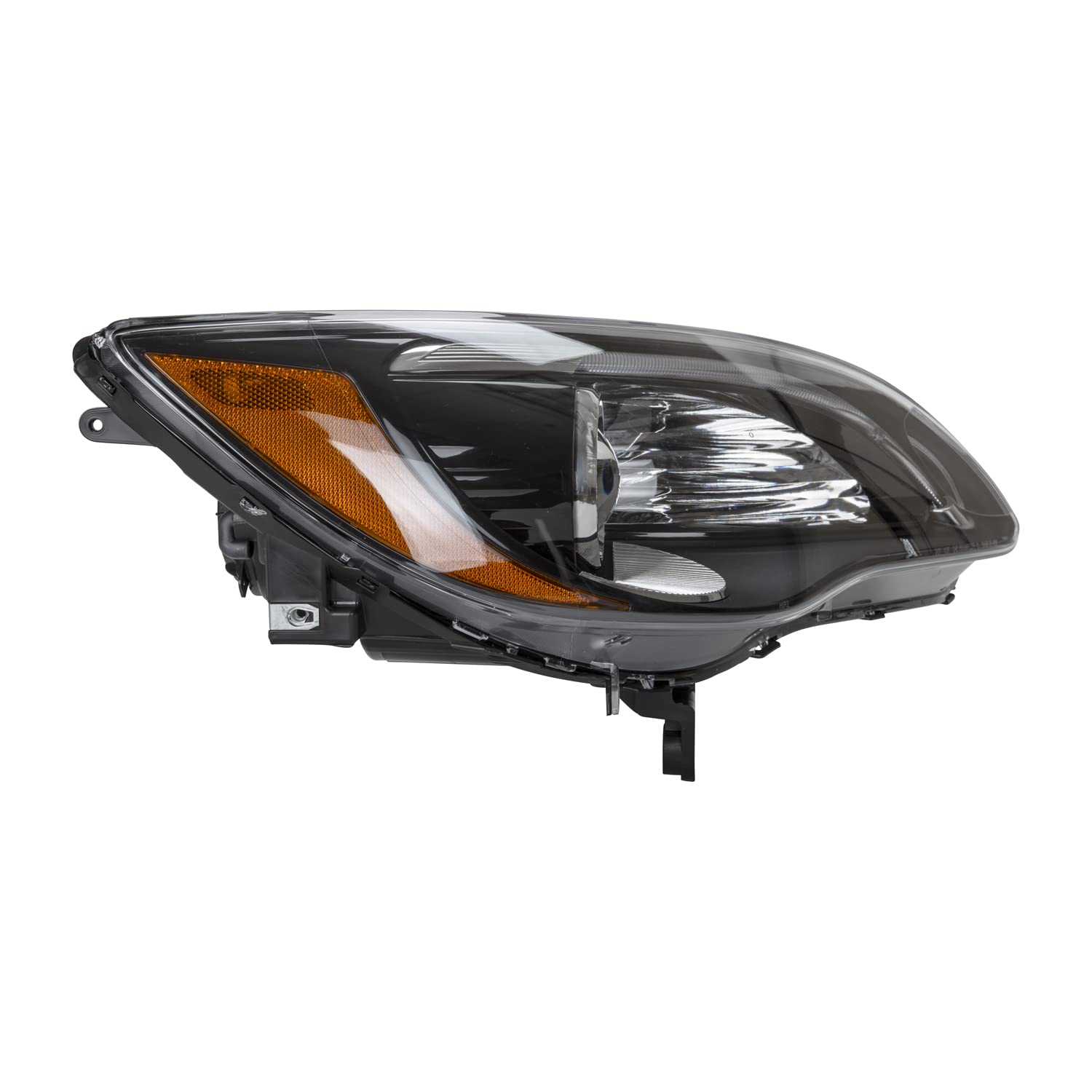 TYC Right Headlight Assembly Compatible with 2011-2012 Chrysler 200 - Replacement Headlamp for Improved Night Driving Safety