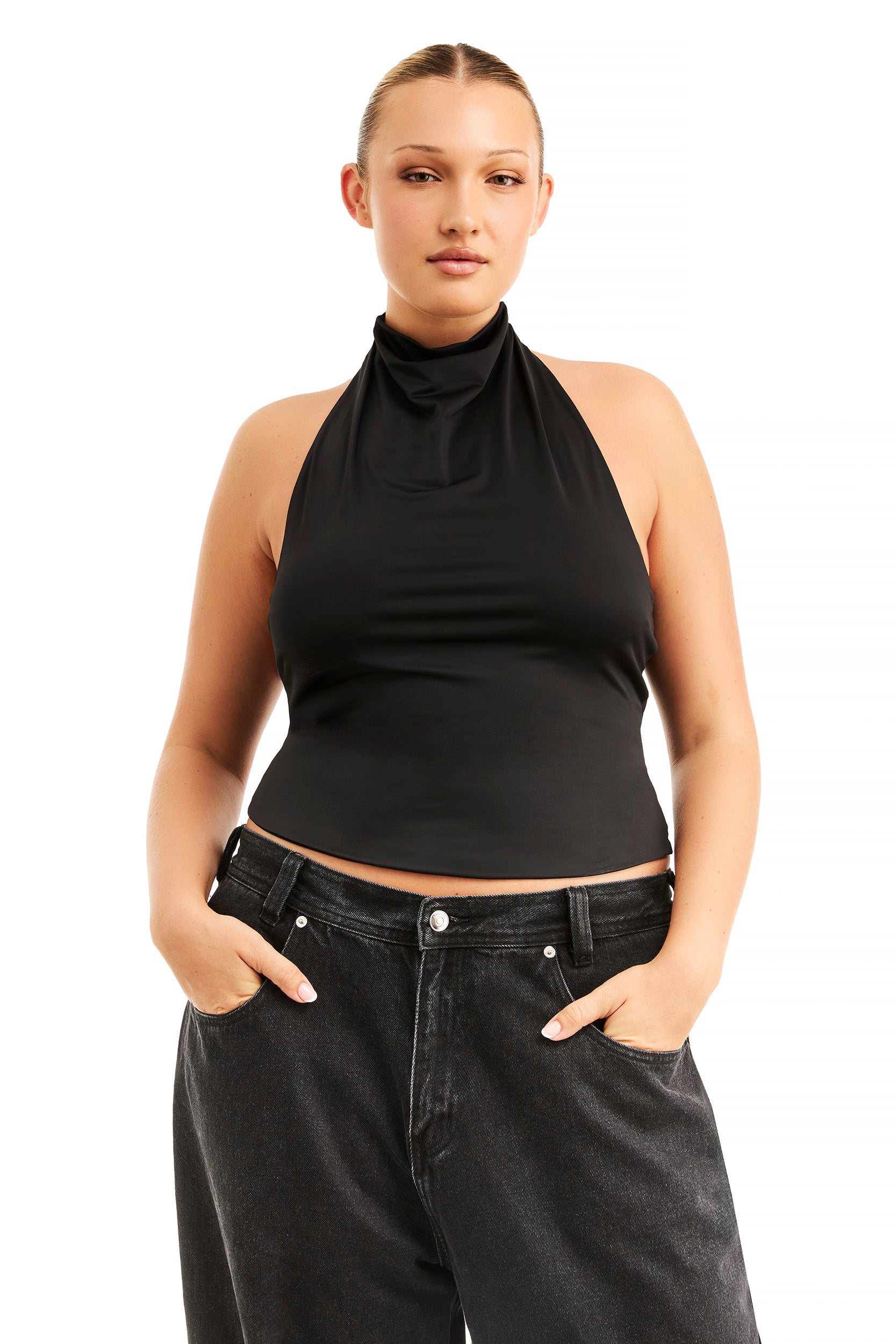 Candice Black Women's T-Shirt - Soft Cotton Casual Tee for Everyday Wear | Perfect for Work, Outings & Relaxing at Home