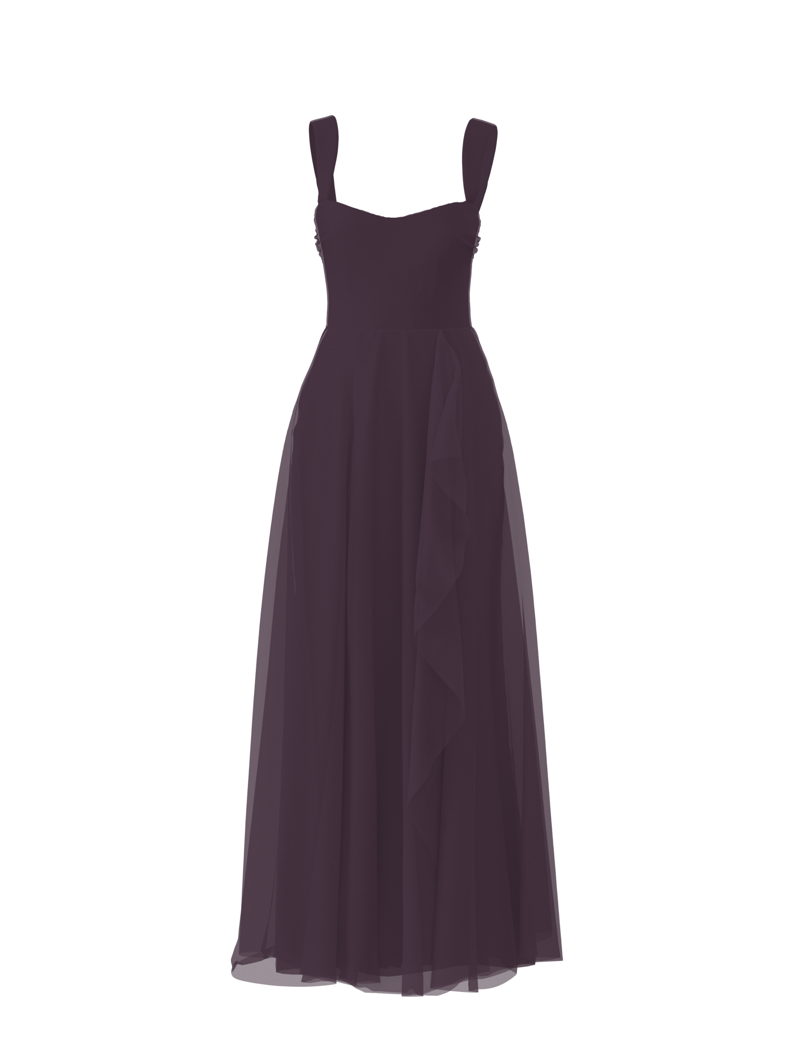 Alexis Bodice & Jaycie Skirt Set in Plum - Elegant Women's Two-Piece Outfit for Parties, Dinners & Special Occasions