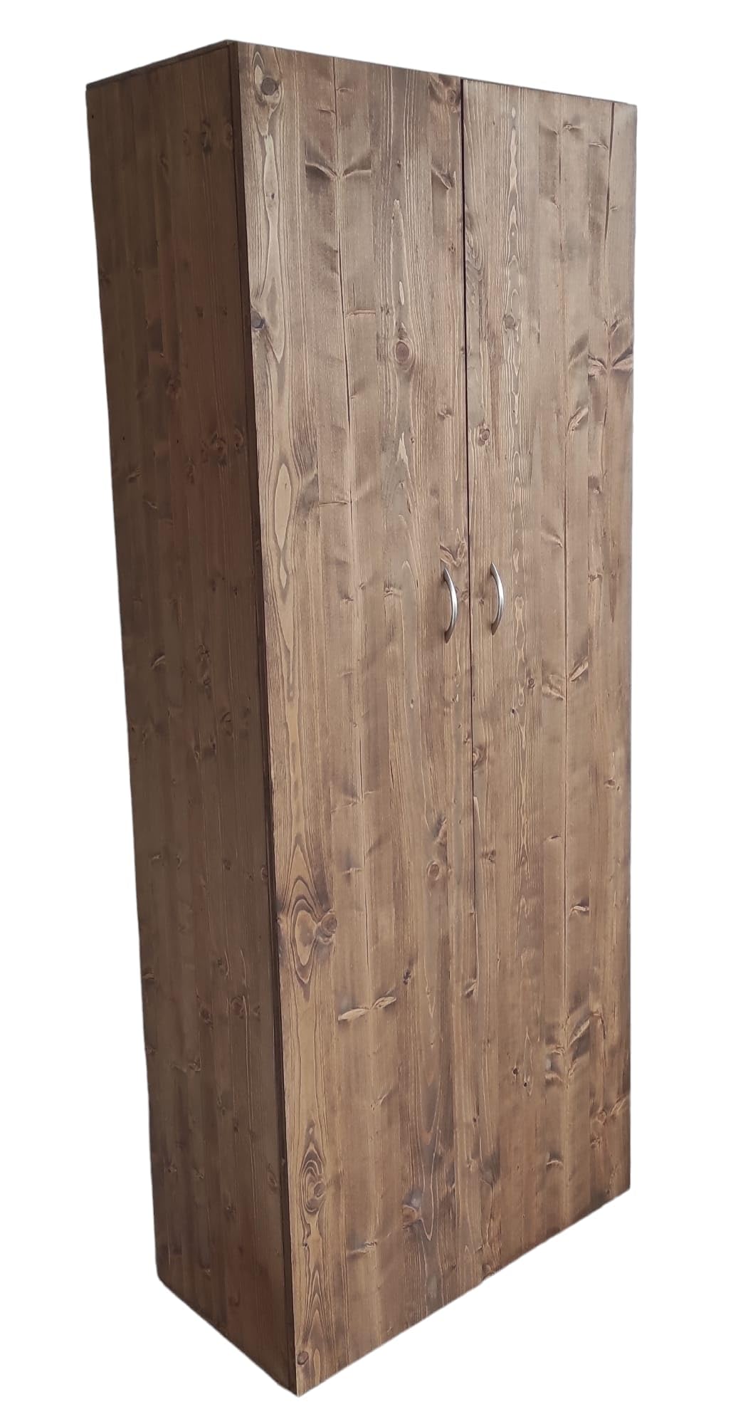 80x40x200 cm Solid Wood Storage Cabinet - Multi-Purpose Office & Outdoor Organizer with Custom Size Options | Perfect for Home, Office, Garage & Garden Storage