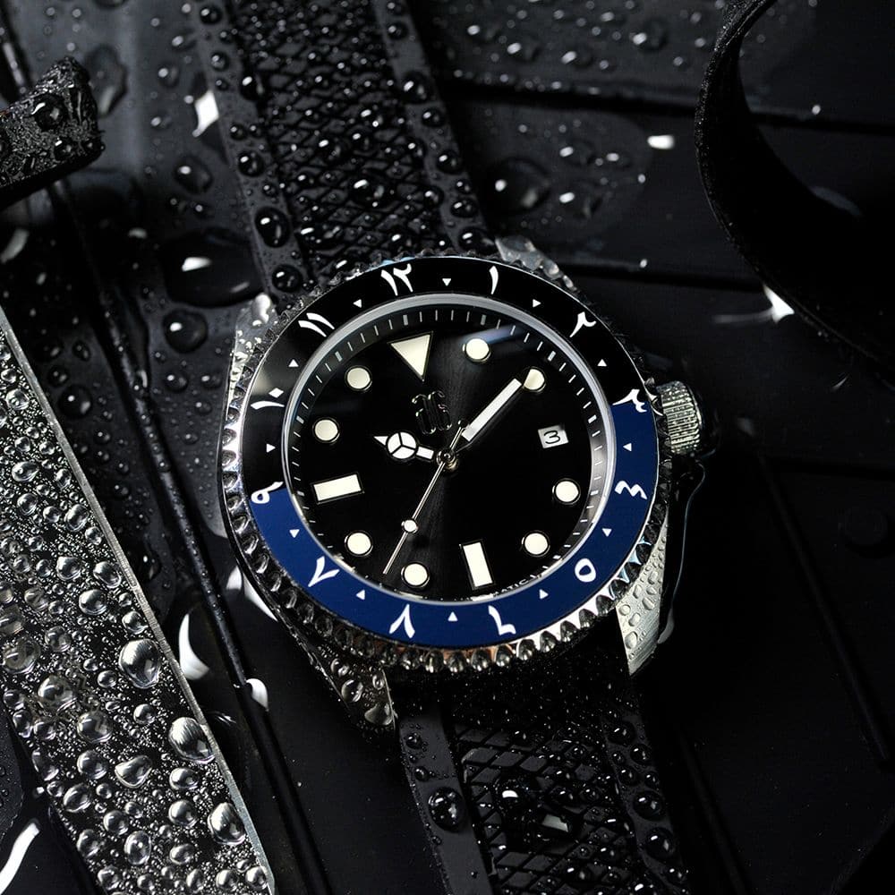 AG Collective Special Custom Watch G 9040 SBA BK M2 - Arabian Dark Night Edition | Luxury Men's Watch for Business, Formal & Evening Events