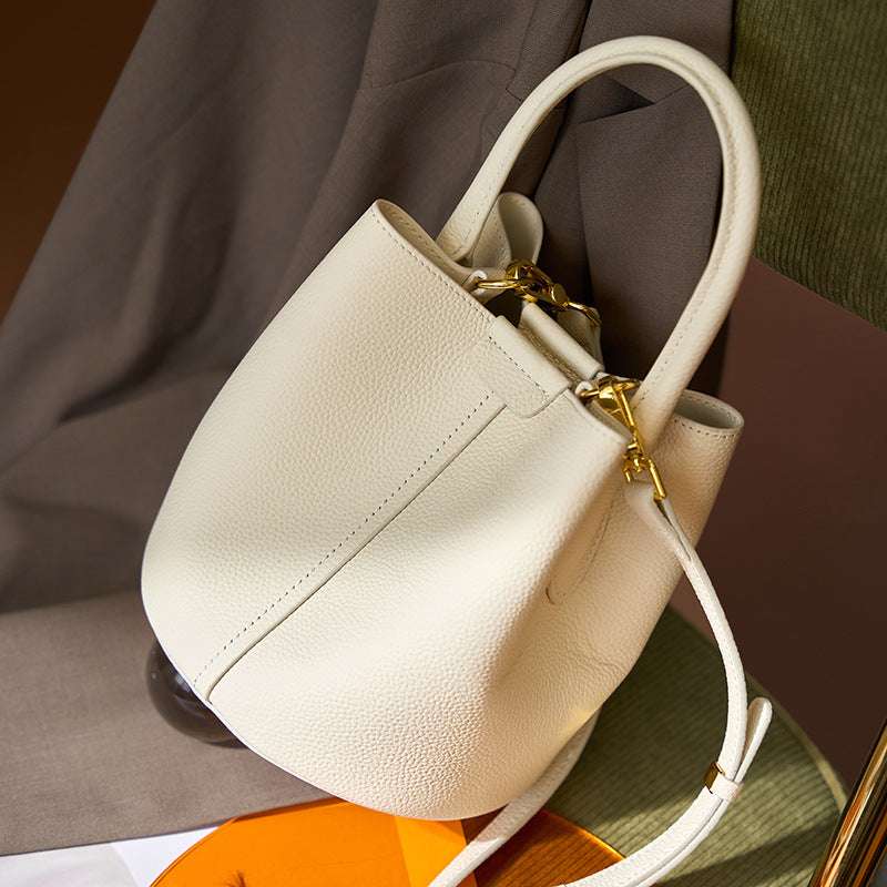 Stylish Convertible Bucket Bag for Women - Fashionable Crossbody & Shoulder Tote Handbag - Perfect for Work, Travel & Everyday Use