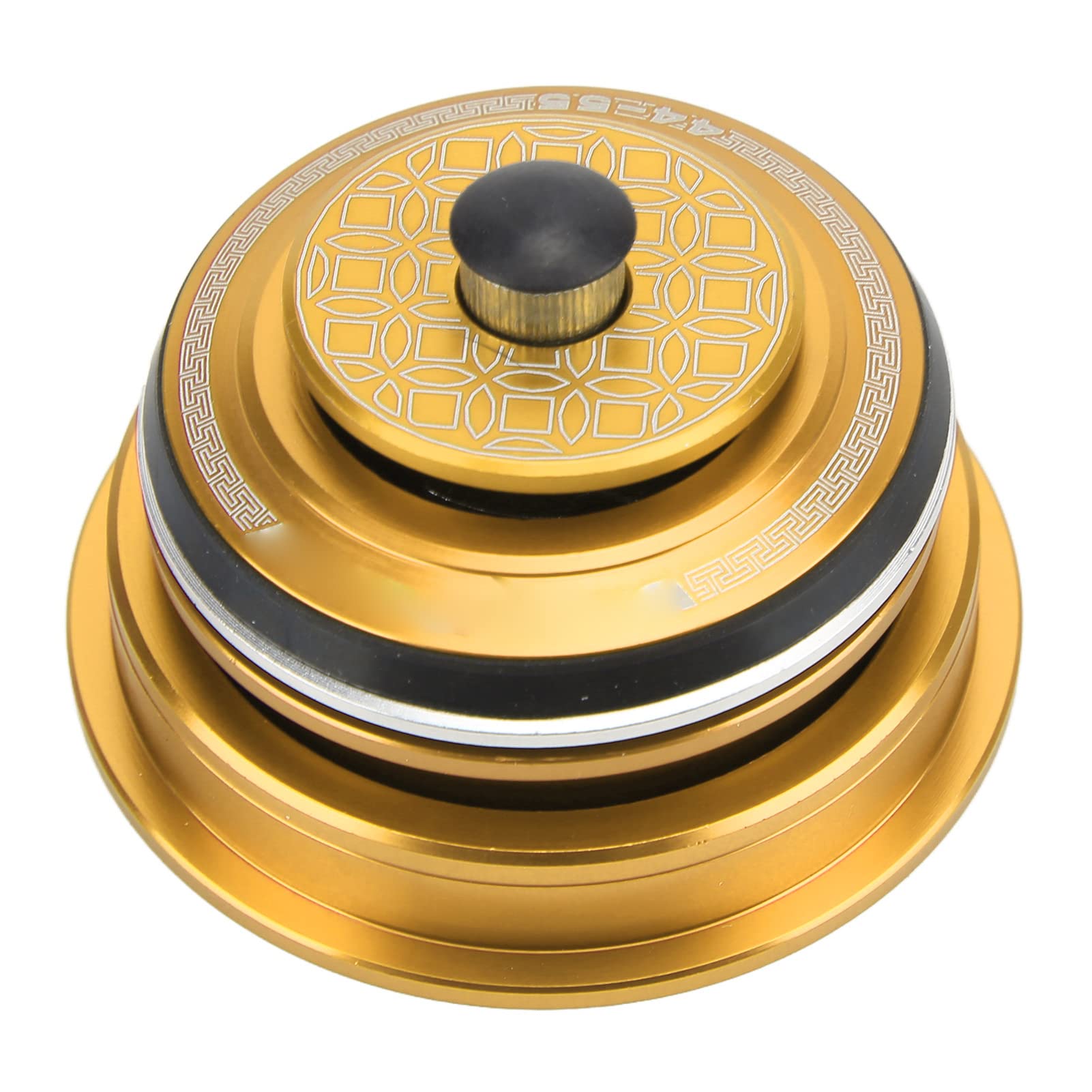 Premium Aluminum Alloy Bike Bearing Headset - Double Bearing Structure, High Strength & Lightweight for Cone Tube Fork | Perfect for Mountain Bikes, Road Bikes & BMX Cycling