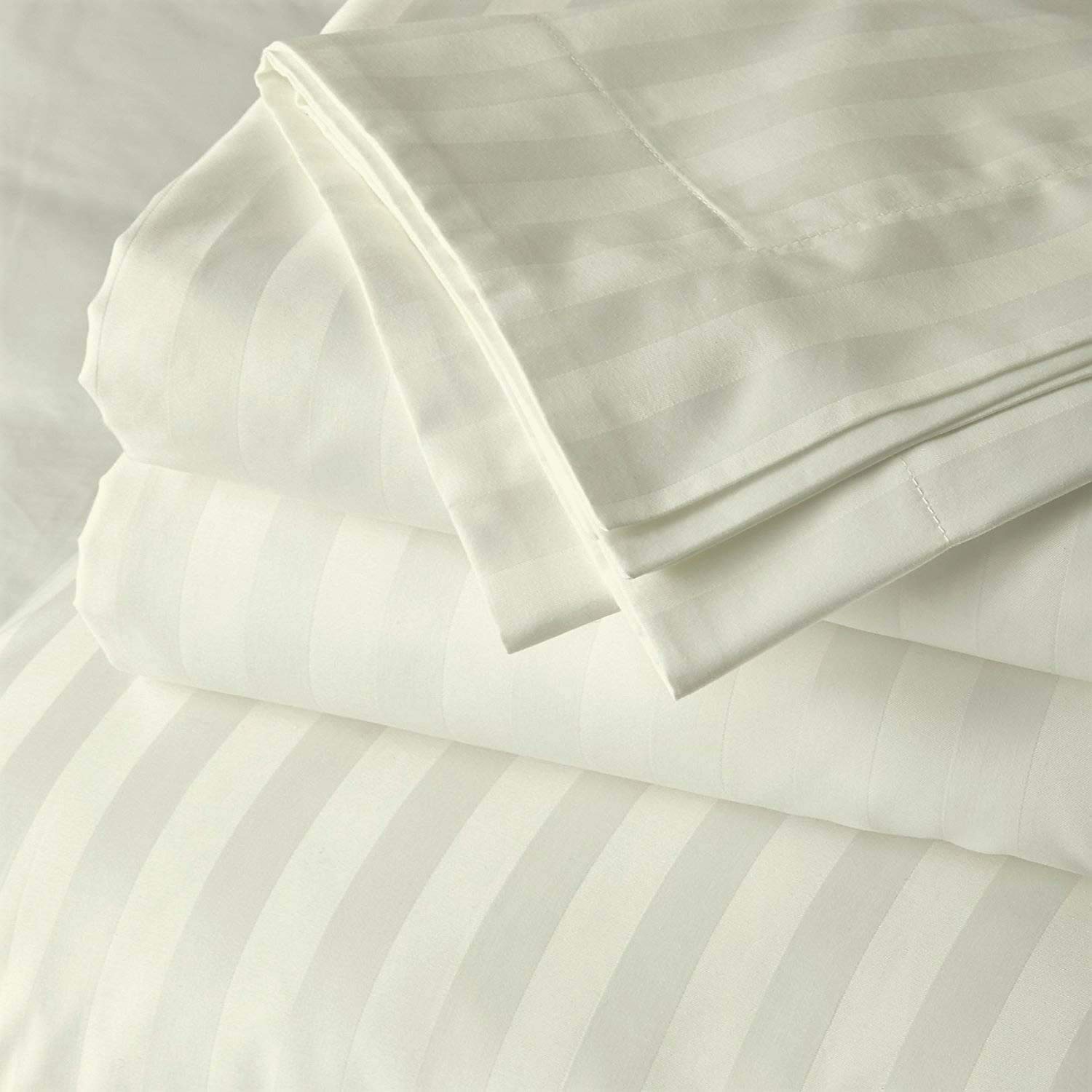 5-Piece Split Queen Bed Sheet Set - 100% Egyptian Cotton, 800 Thread Count, Adjustable for Split Beds, 14