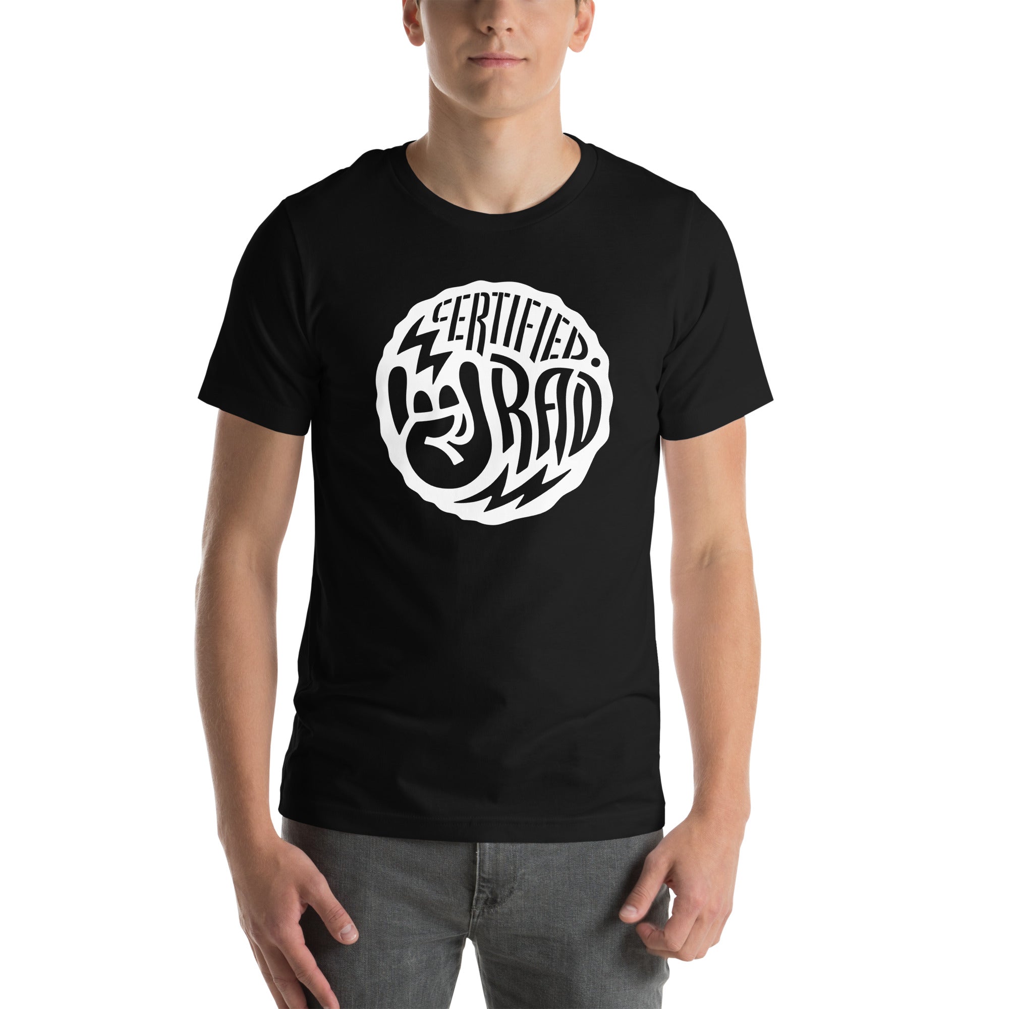 Certified Rad T-Shirt for Men & Women - 100% Cotton Comfort Fit Graphic Tee - Perfect for Casual Wear, Street Style & Everyday Outfits