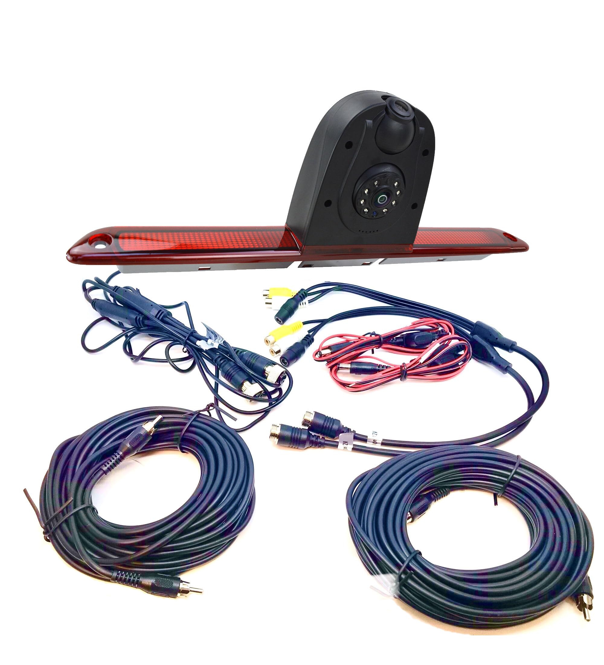 Dolphin Automotive Dual Rear View Parking Camera with 4.3