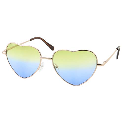 Gold Frame | Yellow/Blue Lens