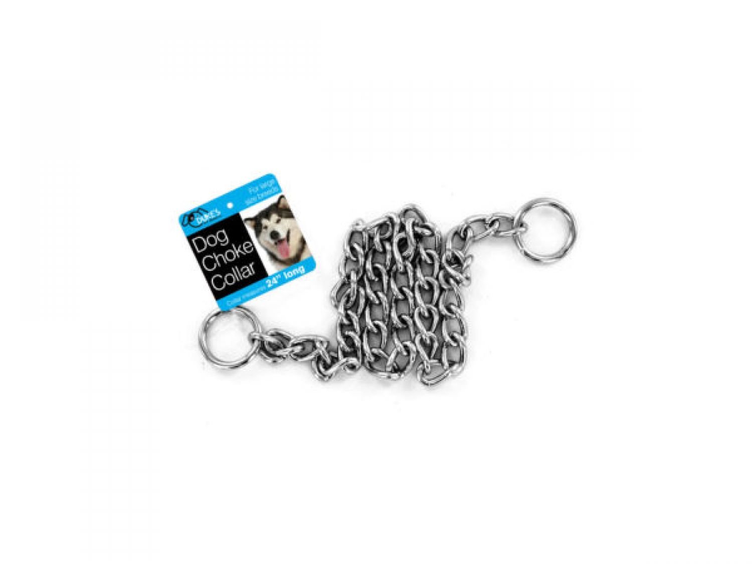 DUKES Giant Choke Chain Collar Set of 48 - Heavy Duty Dog Training Collar for Large Breeds | Durable Metal Pet Collar for Obedience Training, Walking & Security | Pet Supplies, Collars, Leashes & Harnesses