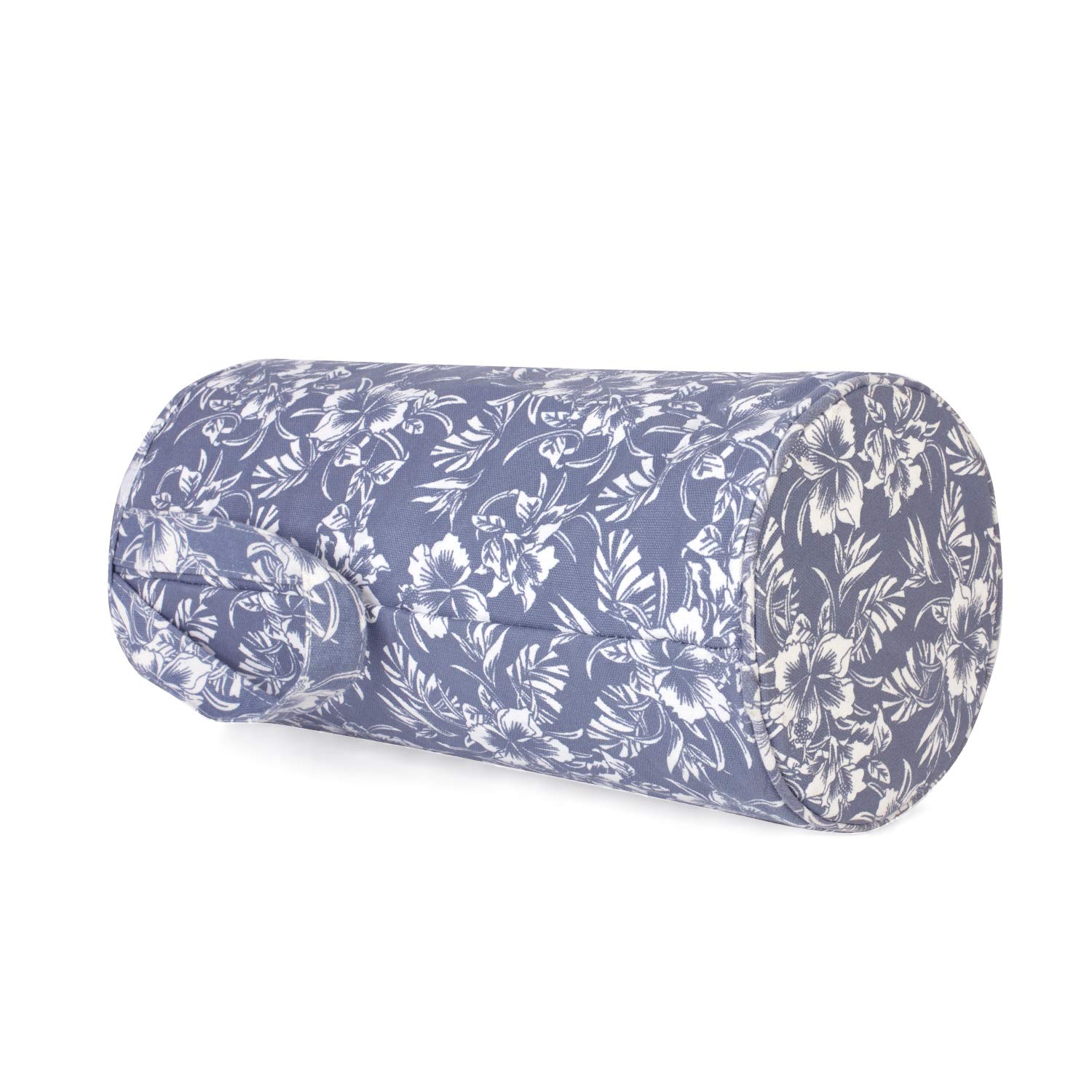 Luxja Large Yarn Storage Bag with Flowers - Portable Knitting Organizer for Yarn Skeins, Crochet Hooks, 14-Inch Knitting Needles & Craft Accessories - Perfect for Crocheting, Knitting Projects at Home or Travel