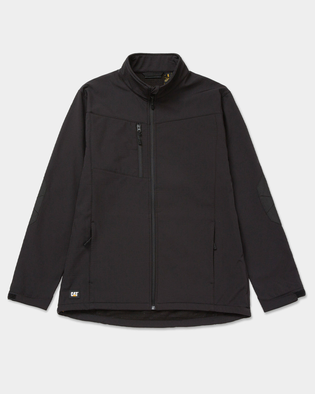 Men's Grid Fleece Softshell Work Jacket - Lightweight, Water-Resistant & Warm for Outdoor Work, Hiking & Casual Wear