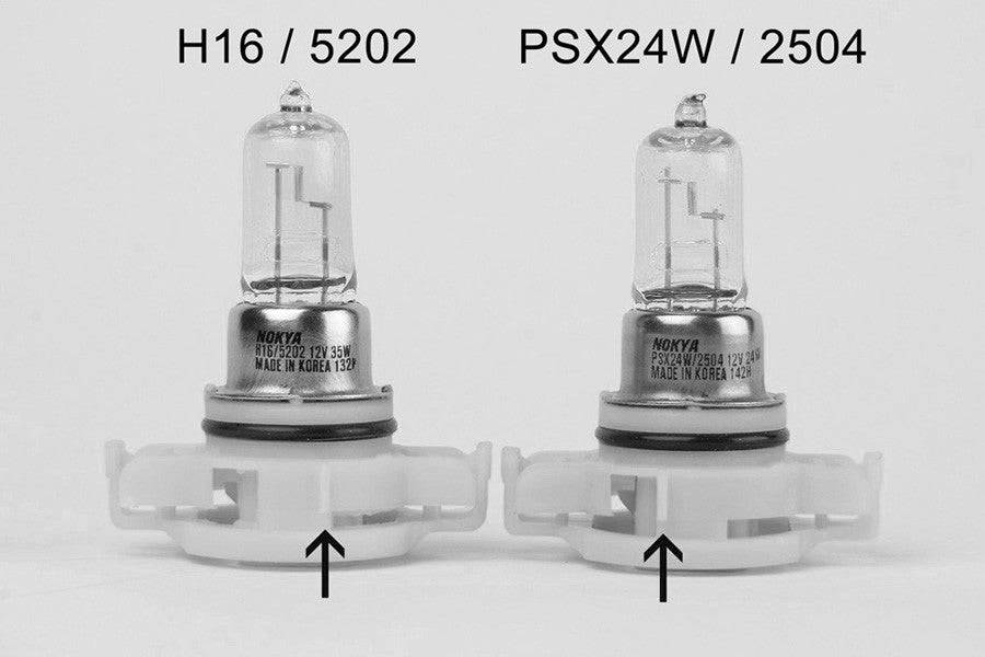 Nokya Arctic White H16/5202/9009 LED Bulbs - 7000K Cool White, 35W High Performance Headlight Bulbs for Cars, Trucks & SUVs - Perfect for Night Driving & Foggy Conditions