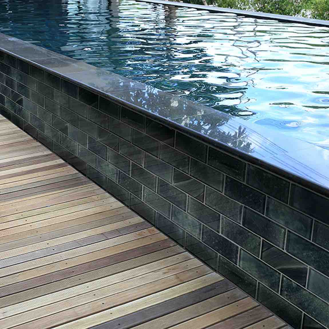 Premium Glass Subway Tile - Stratus Grey 2x4 Inch - Modern Kitchen & Bathroom Backsplash - Waterproof & Easy to Clean - Perfect for Home Renovation and Commercial Spaces