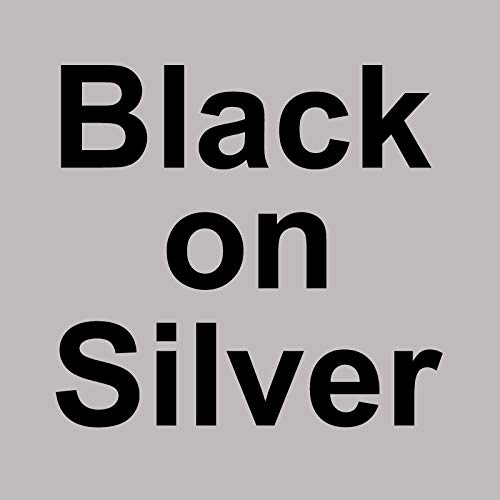Tze-921 Black on Silver