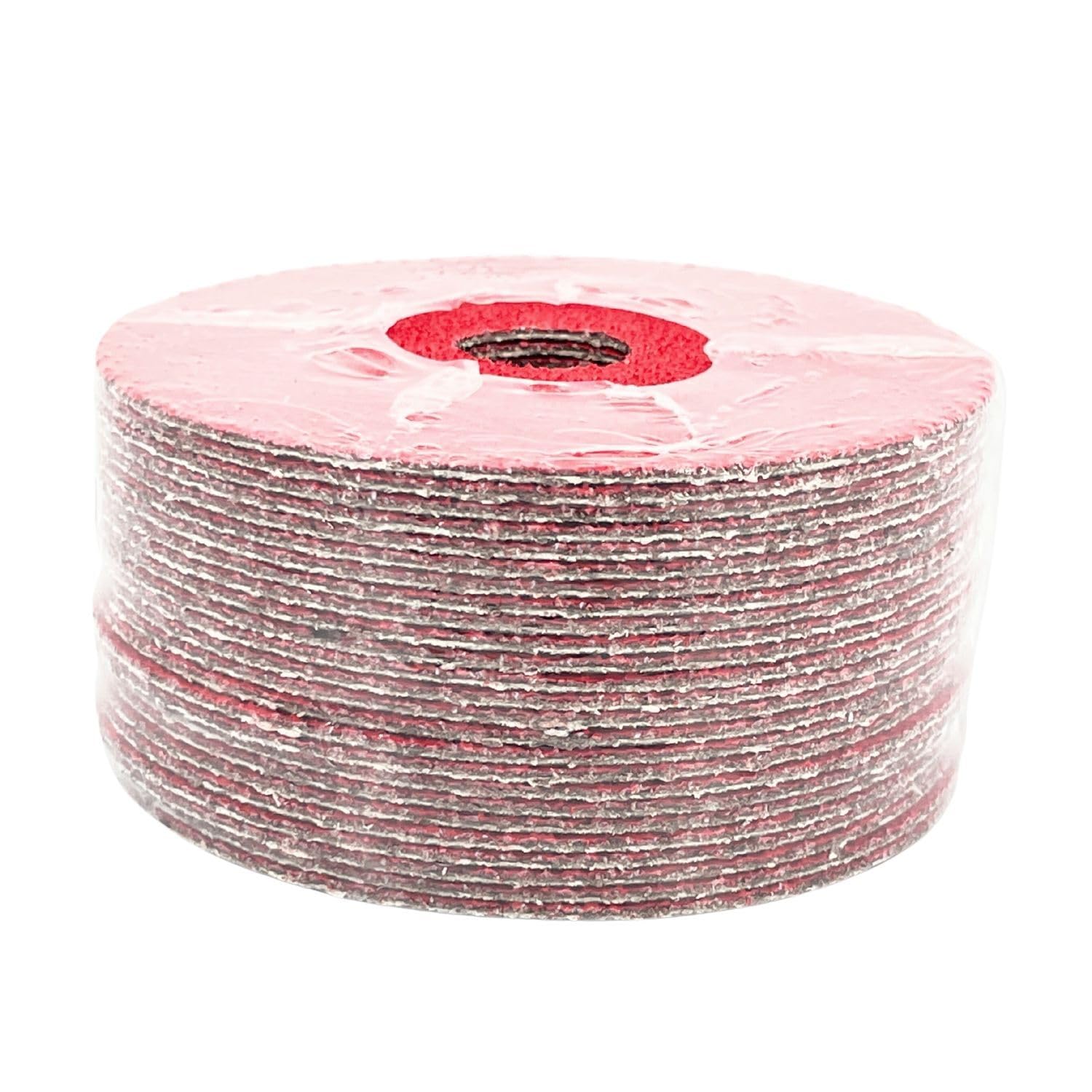 50-Pack 5-Inch 36 Grit Coarse Ceramic Resin Fiber Sanding Discs - Tear Resistant Backing for Hand-Held Sanders - Durable for Metal, Wood & Auto Body Work - Compatible with Angle Grinders & Orbital Sanders