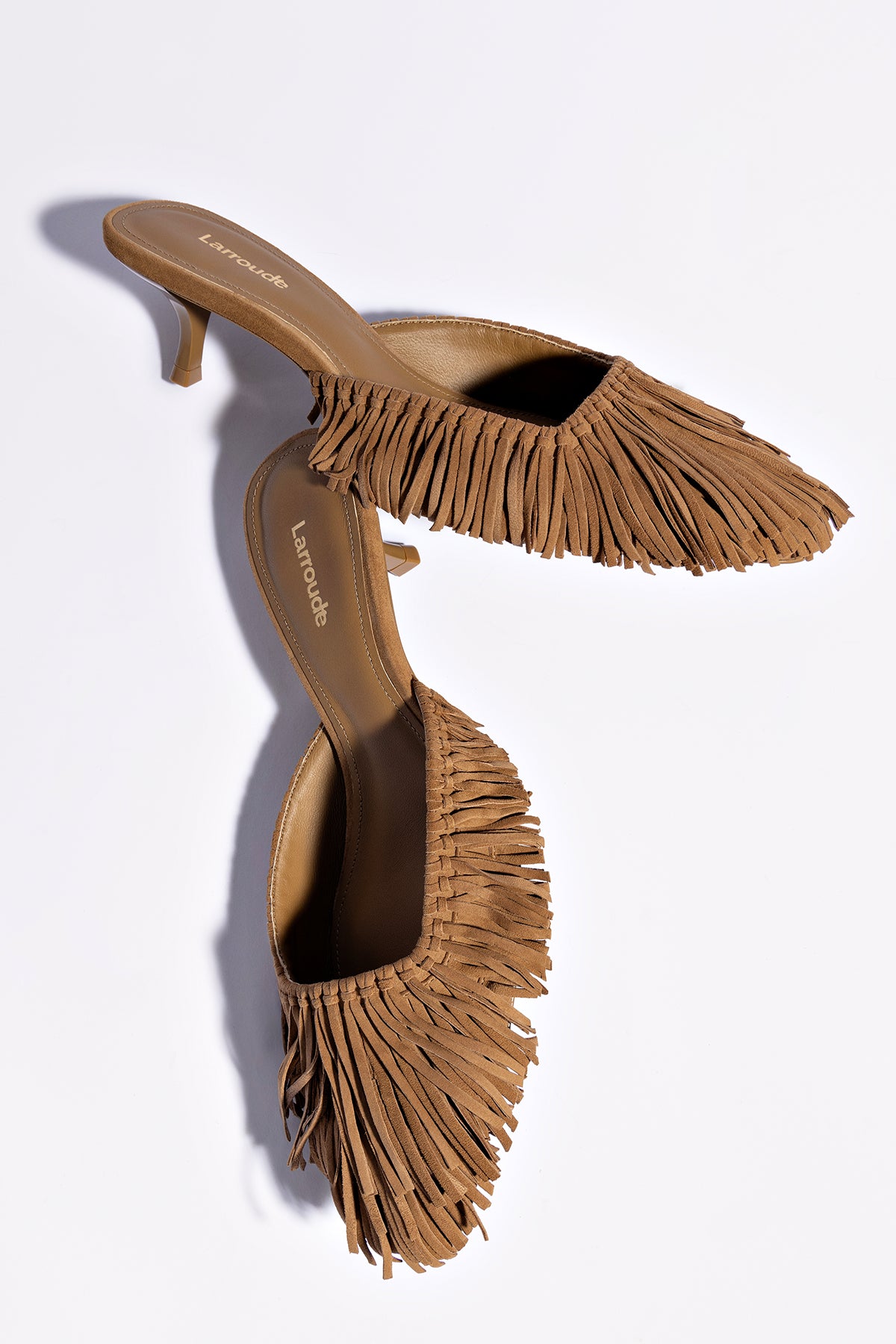 Sienna Mule Shoes for Women - Comfortable Tobacco Suede Slip-On Loafers - Perfect for Casual Outfits, Office Wear & Everyday Comfort