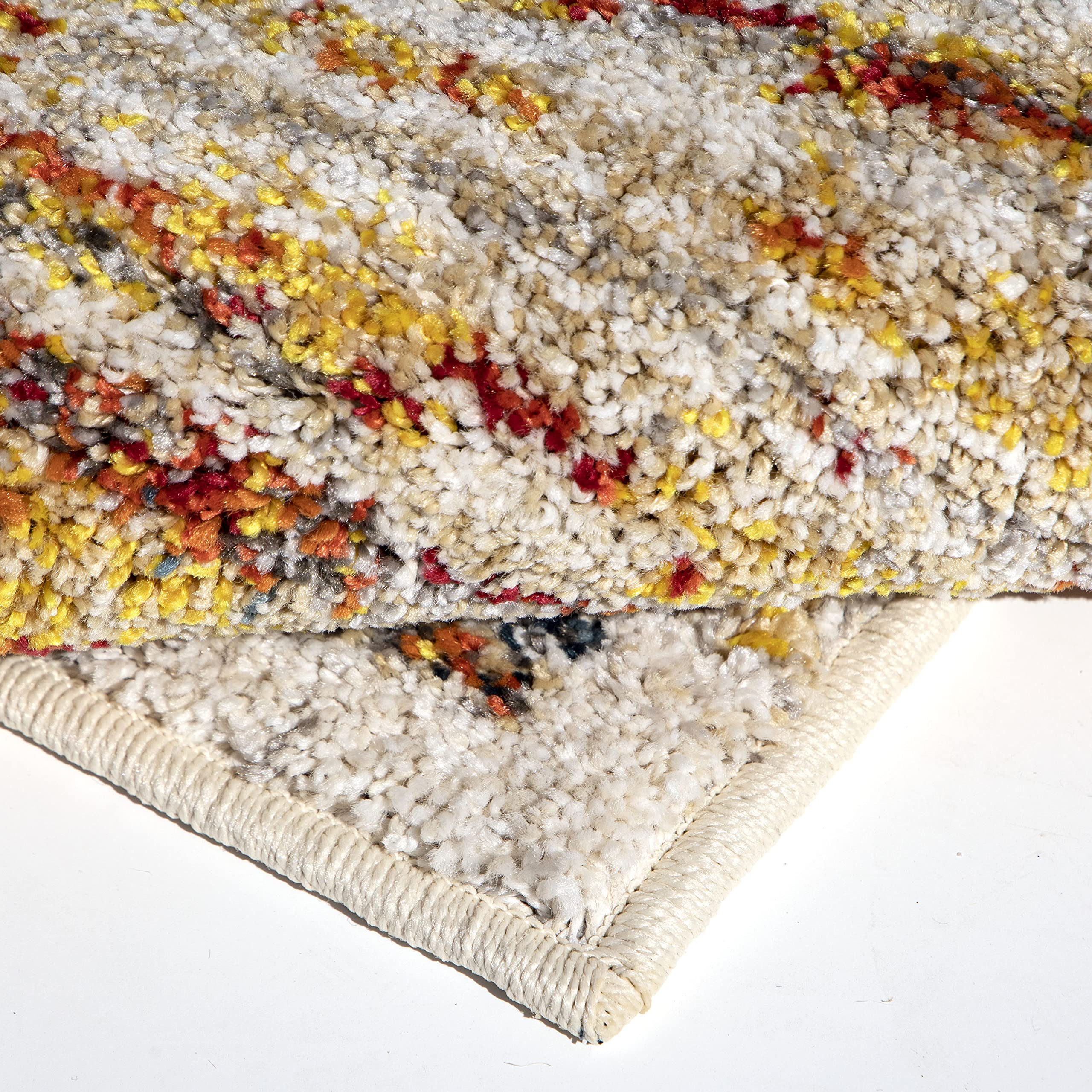 Orian Rugs West End Movement Area Rug - Soft Modern Bohemian Rug for Living Room, Bedroom & Home Decor