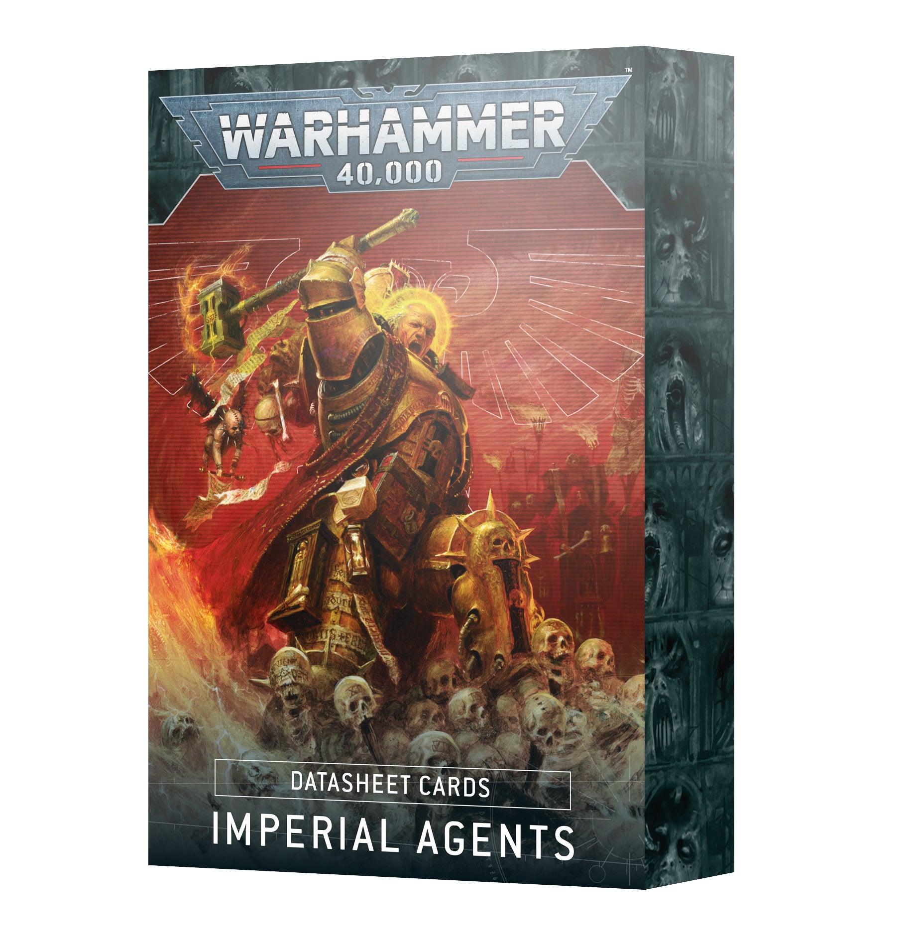 Warhammer 40K Imperial Agents Datasheet Cards - Official Game Accessories for Tabletop Battles & Strategy Gaming